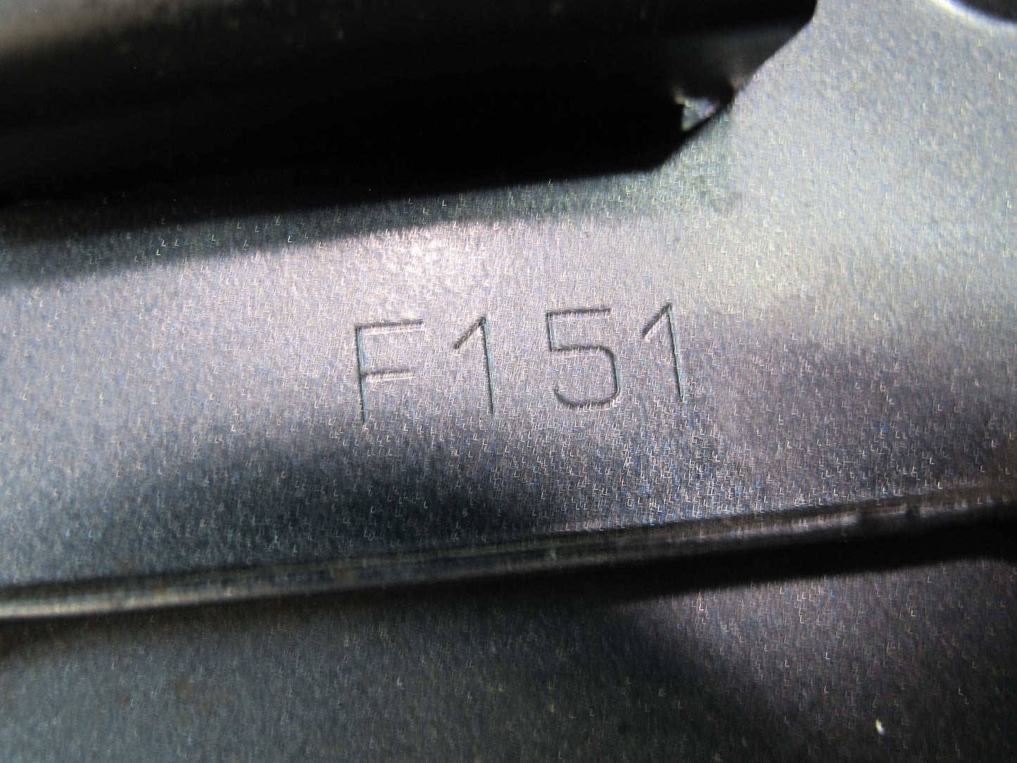 04-11 Mazda RX8 Gas Fuel Filler Door Lid Cover Grey Mica OEM