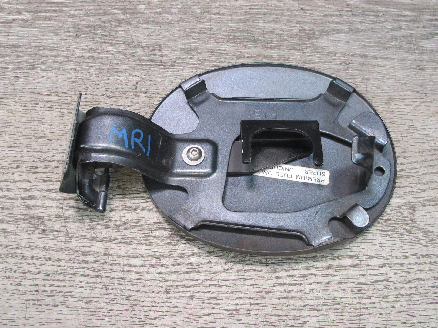 04-11 Mazda RX8 Gas Fuel Filler Door Lid Cover Grey Mica OEM
