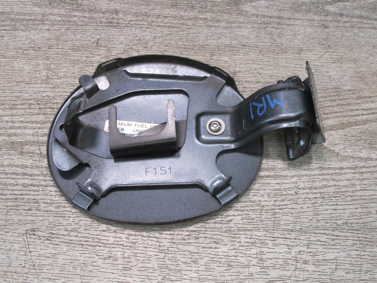 04-11 Mazda RX8 Gas Fuel Filler Door Lid Cover Grey Mica OEM