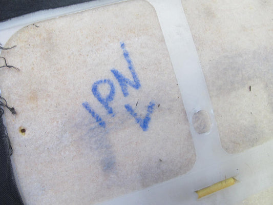 1999-2005 Porsche 911 996 Front Left Upper Seat Backrest Cushion Black