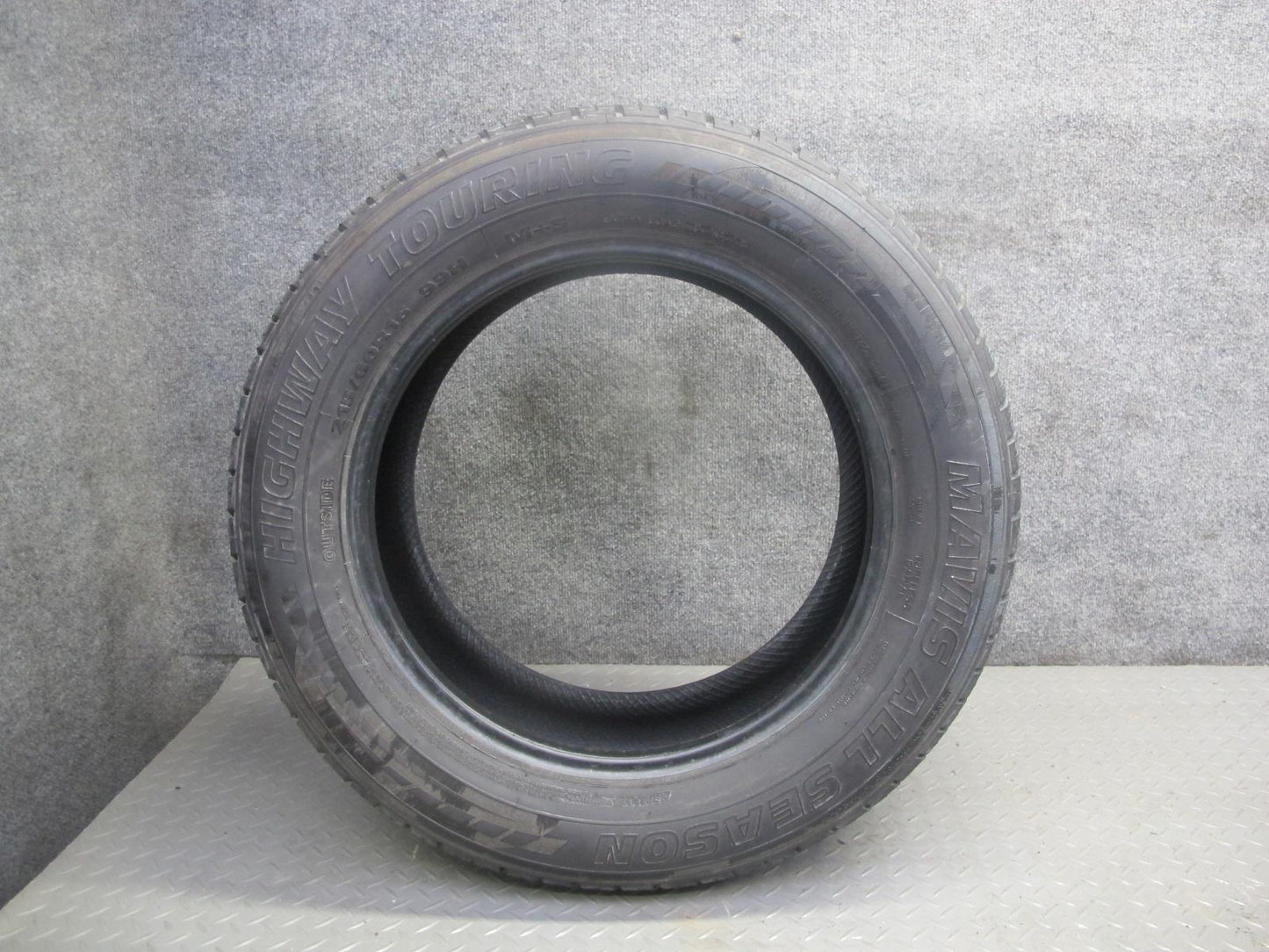 Set of 2 Mavis Highway Touring ALL Season Tire 215/60 R16 99H 0124 10/32 Tread
