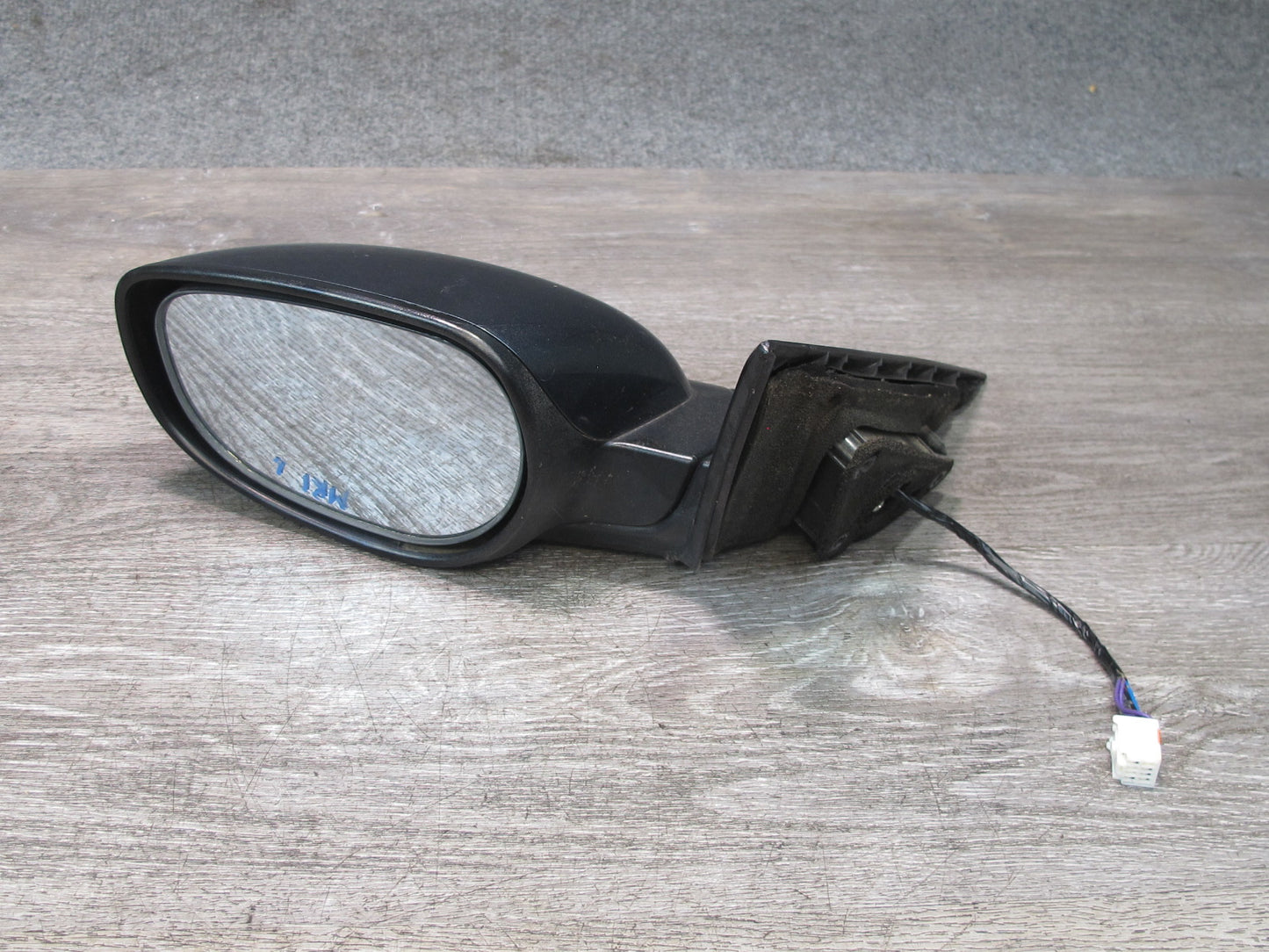 04-11 Mazda RX8 Left Driver Door Power Heated Mirror Metropolitan Grey OEM