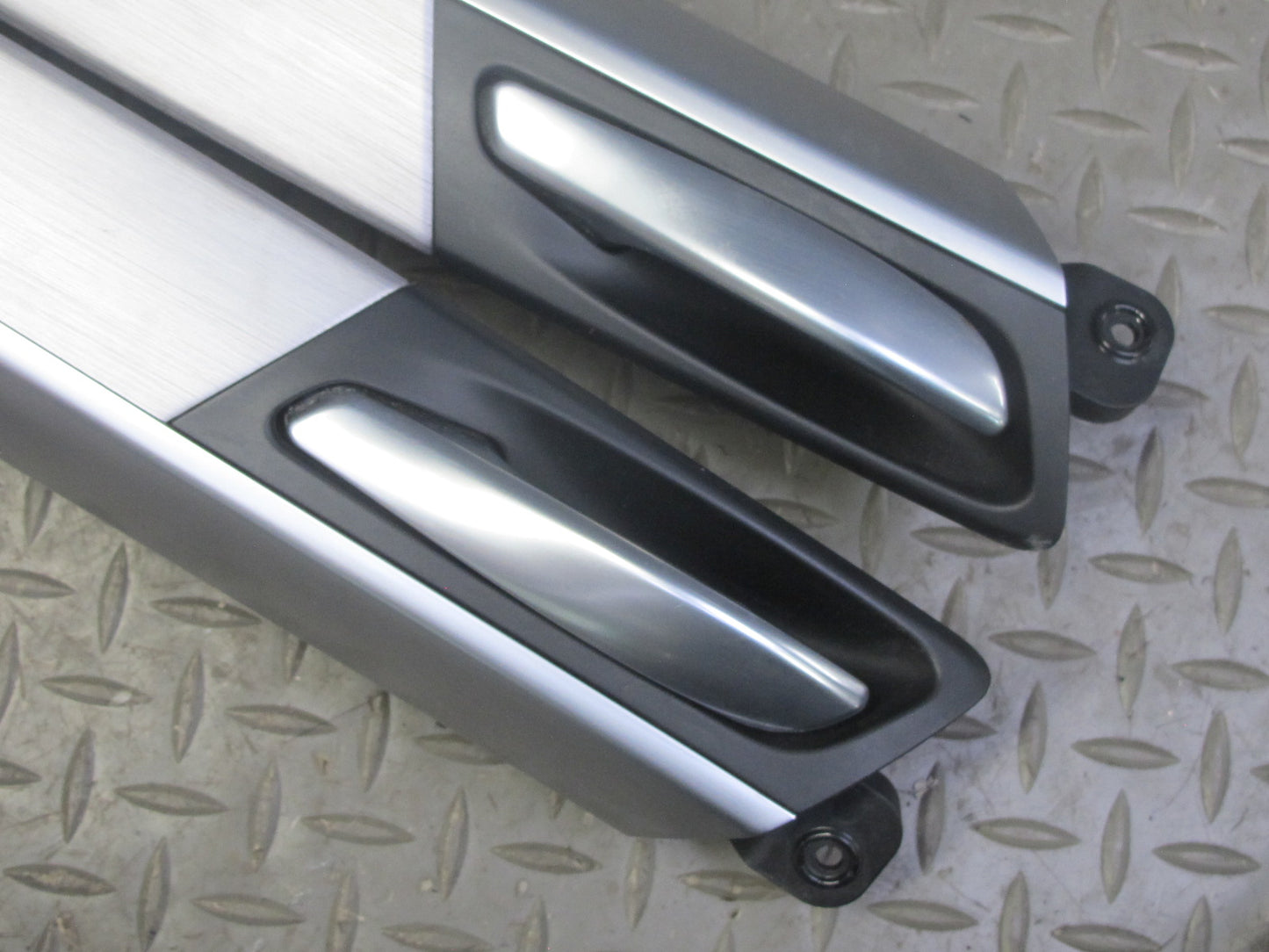 2010-2014 BMW E71 X6M Dash Center Console Door Brushed Aluminium Trim Panel Set