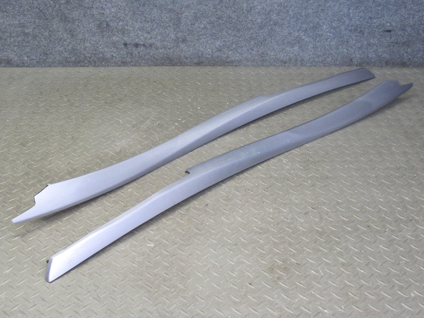 2010-2014 BMW E71 X6M Dash Center Console Door Brushed Aluminium Trim Panel Set