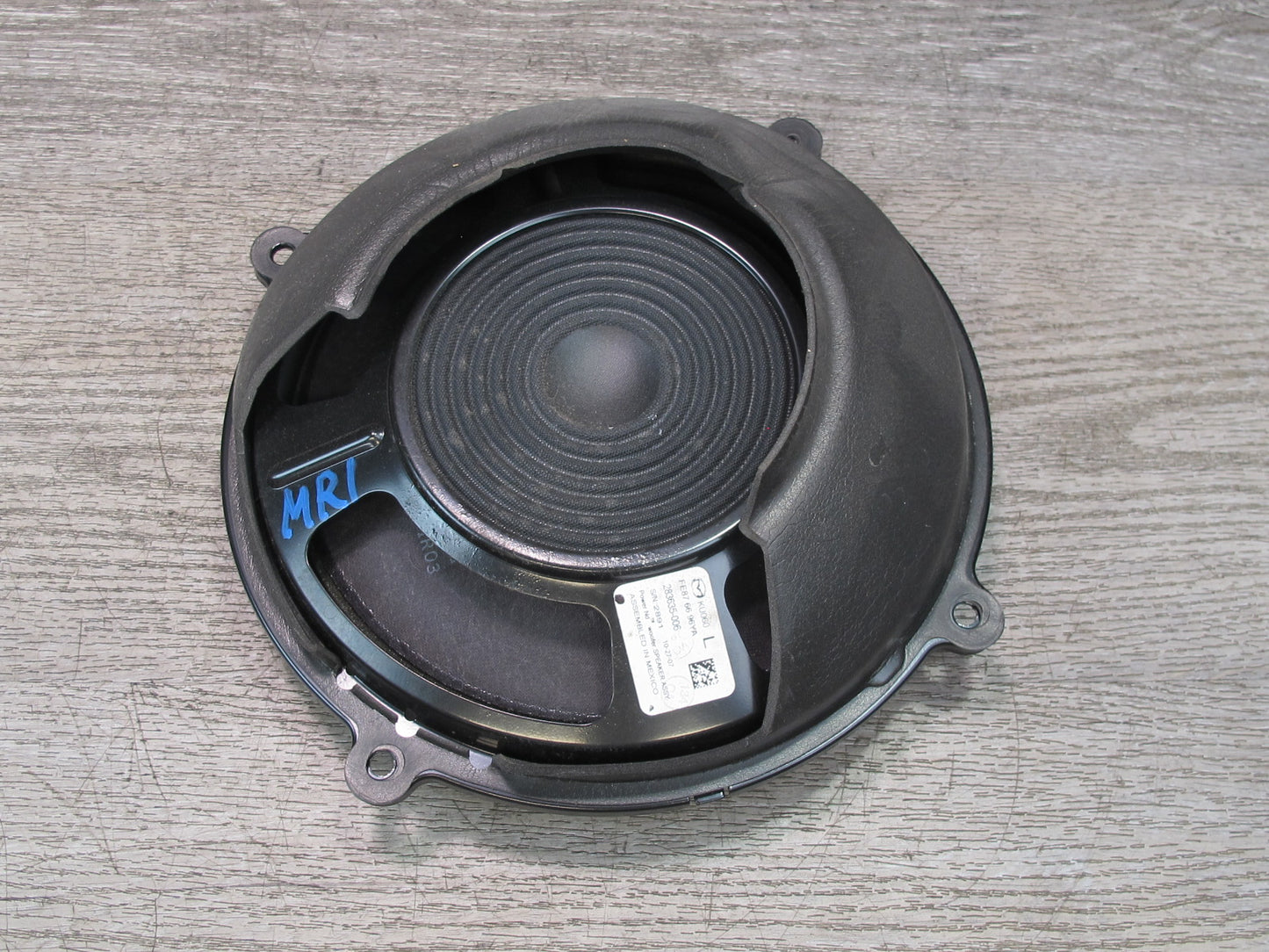 06-11 Mazda RX-8 Set of 2 Front Left & Right Door Woofer Speaker OEM