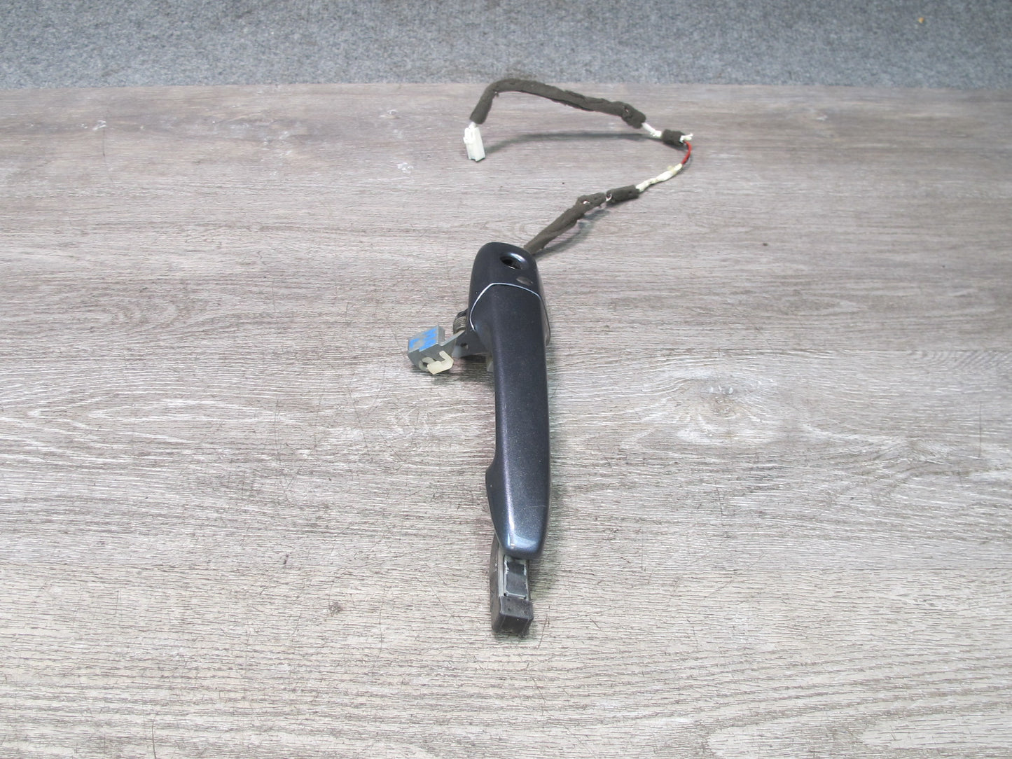 06-11 Mazda RX8 Set of 2 Left & Right Exterior Door Handle Keyless Grey OEM