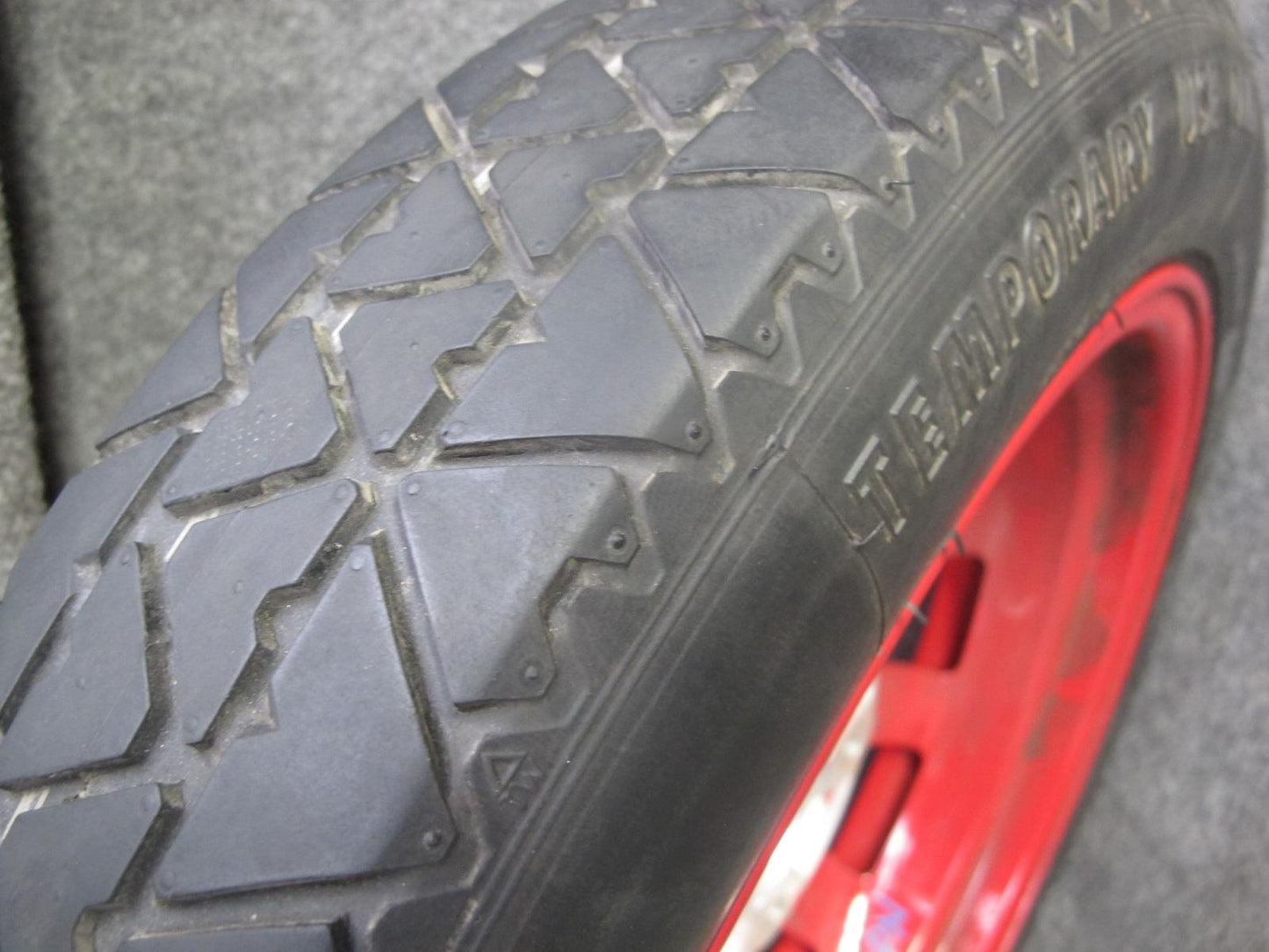 99-04 Porsche 911 996 Carrera Emergency 17" R17 Spare Tire Wheel 17x3.5 ET19