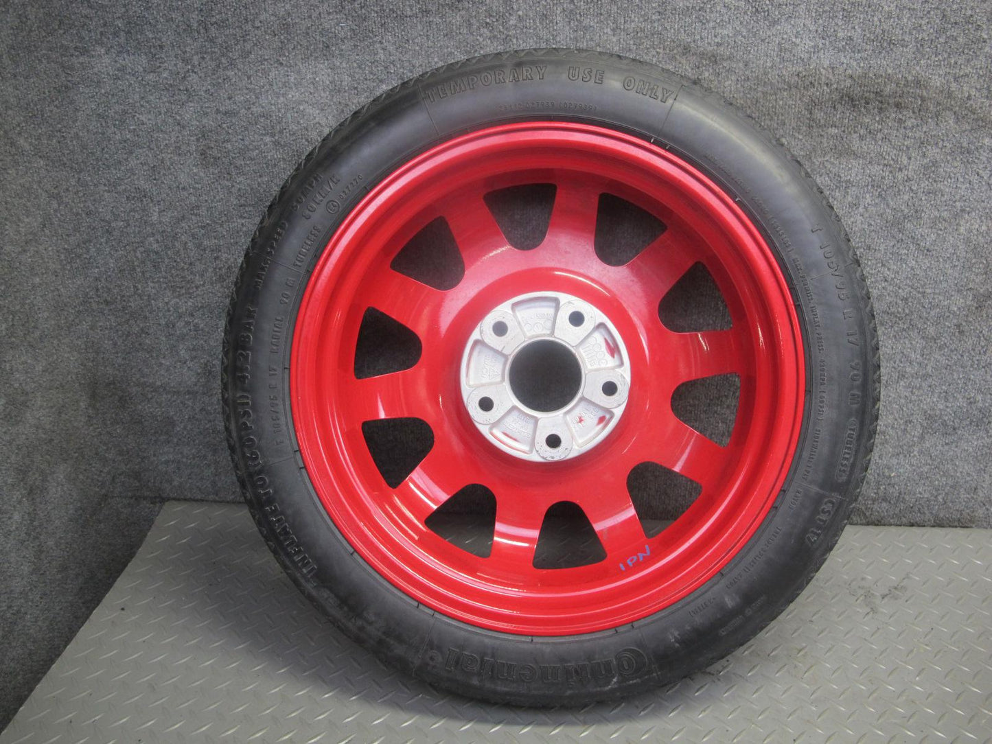 99-04 Porsche 911 996 Carrera Emergency 17" R17 Spare Tire Wheel 17x3.5 ET19