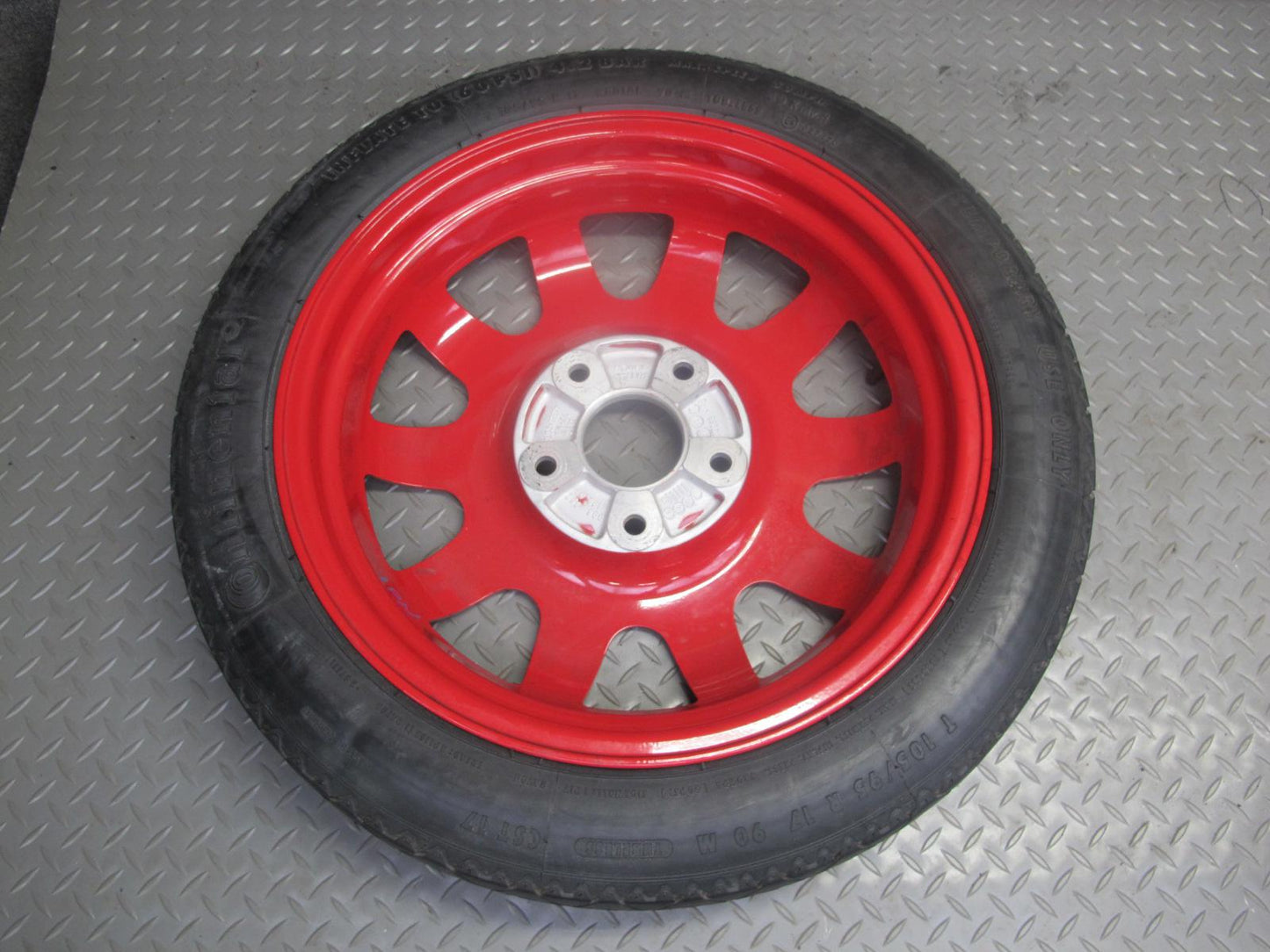99-04 Porsche 911 996 Carrera Emergency 17" R17 Spare Tire Wheel 17x3.5 ET19