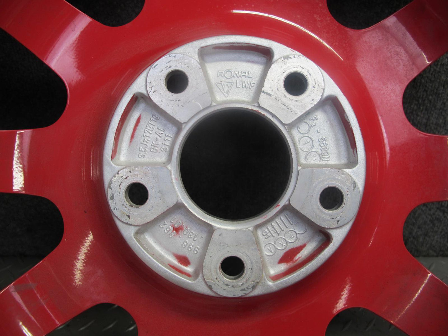 99-04 Porsche 911 996 Carrera Emergency 17" R17 Spare Tire Wheel 17x3.5 ET19