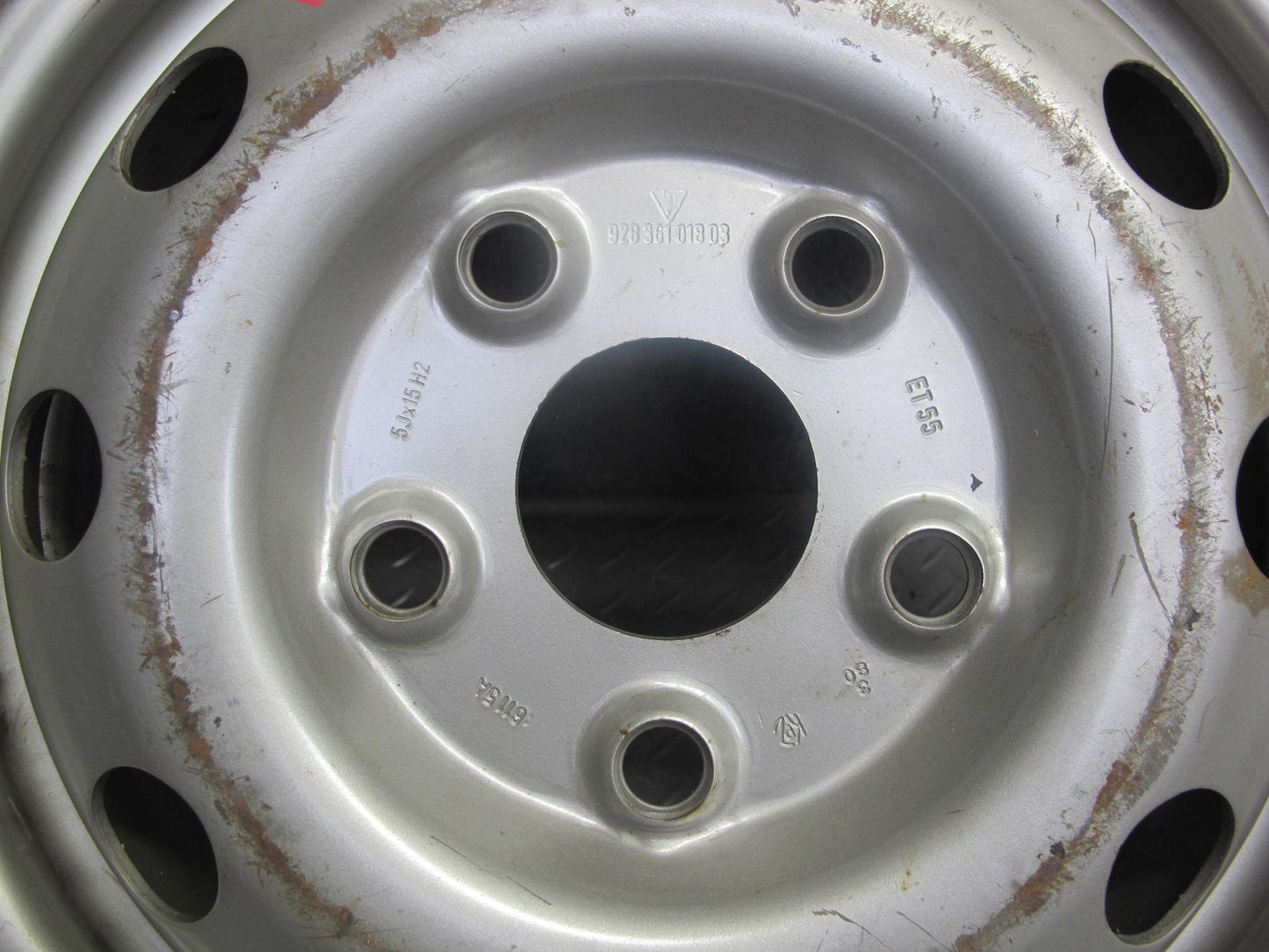 1984-1989 Porsche 928 S Spare Tire R15 15" Wheel 15x5J ET55 92836101803