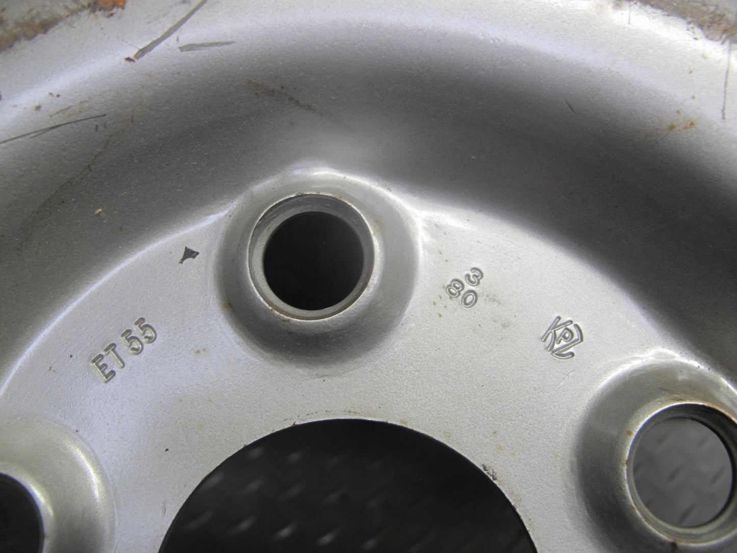 1984-1989 Porsche 928 S Spare Tire R15 15" Wheel 15x5J ET55 92836101803
