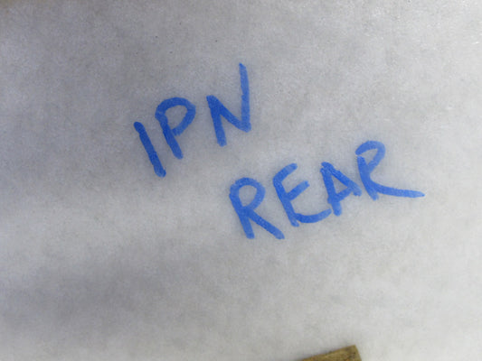 1999-2005 Porsche 911 996 Convertible Rear Deck Wall Carpet Trim 99655508106