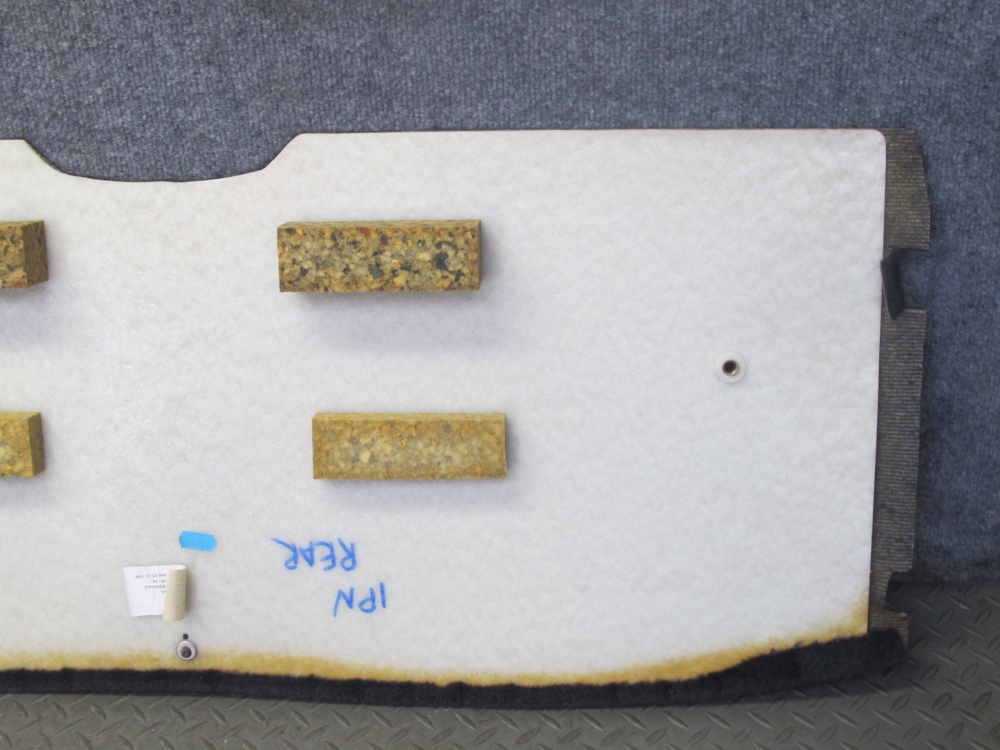 1999-2005 Porsche 911 996 Convertible Rear Deck Wall Carpet Trim 99655508106