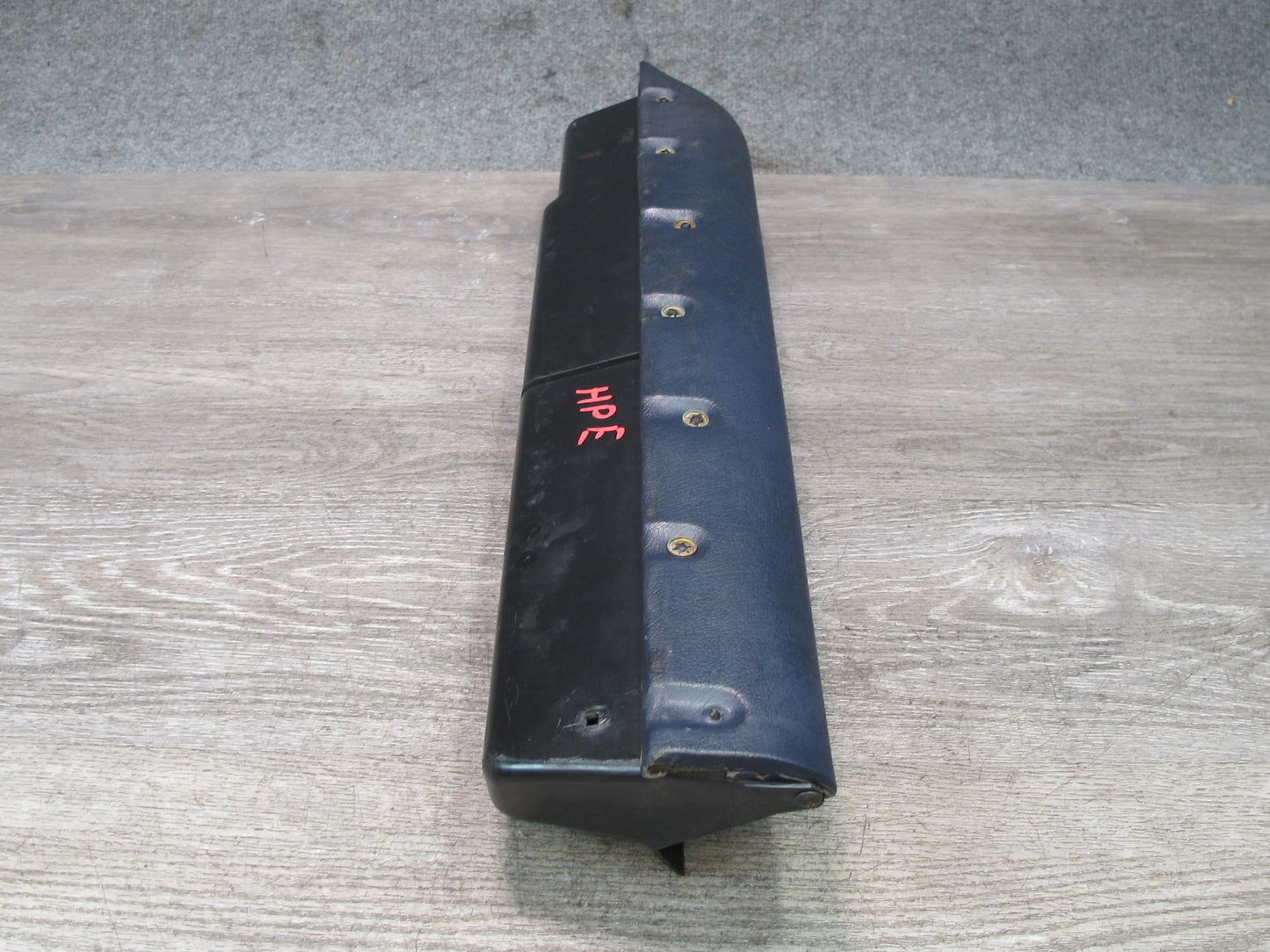 1984-1989 Porsche 928 S Left Side Under Dash Storage Compartment Tray Blue
