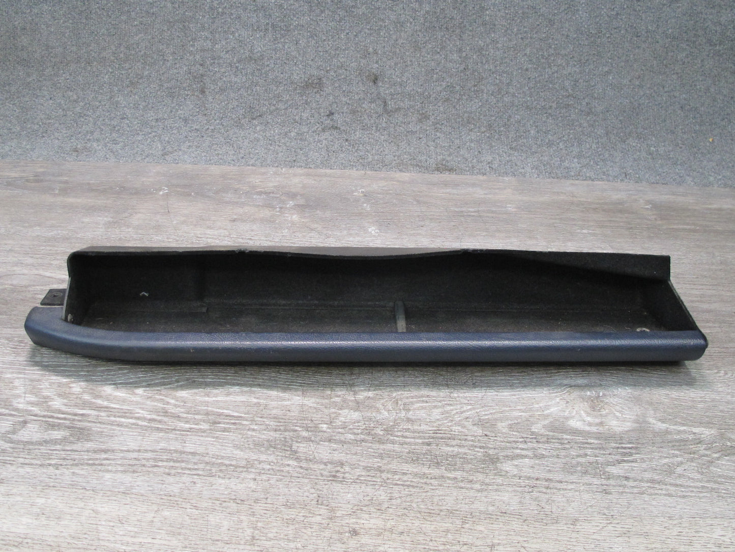 1984-1989 Porsche 928 S Left Side Under Dash Storage Compartment Tray Blue