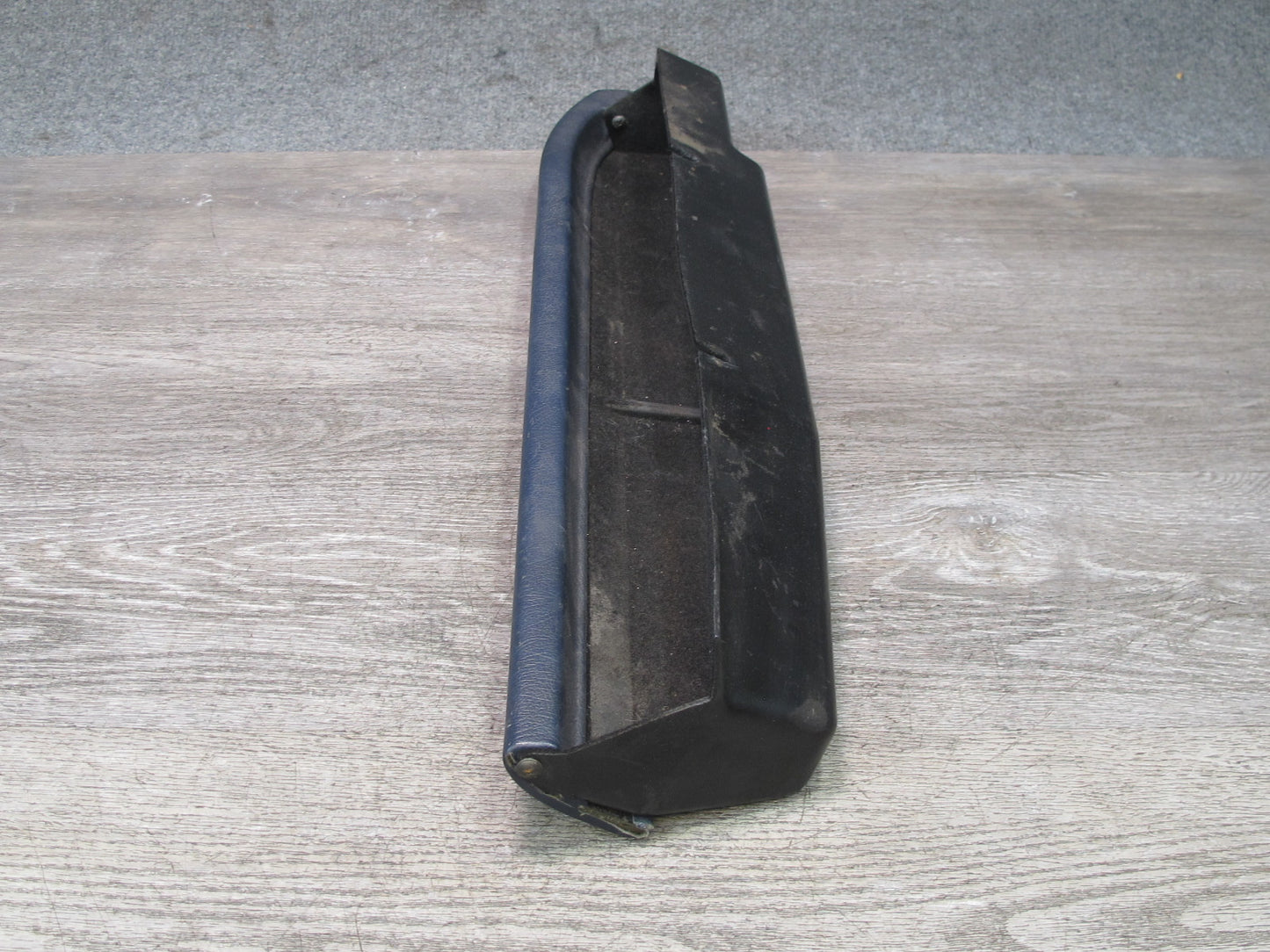 1984-1989 Porsche 928 S Left Side Under Dash Storage Compartment Tray Blue
