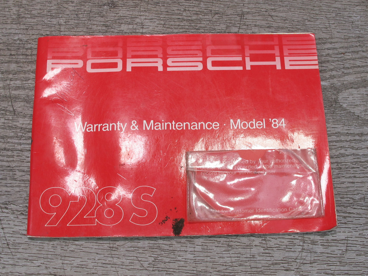1985 Porsche 928 S Owner Operator Guide Manual Book Set