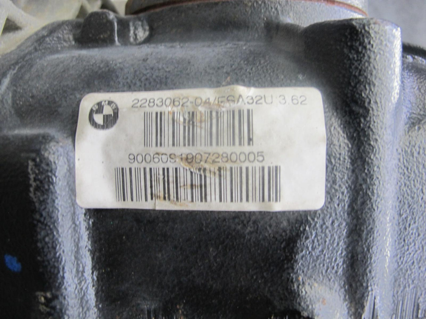 2006-2010 BMW E63 E64 M6 SMG Rear Differential Carrier LSD 3:62 Ratio 78K Miles