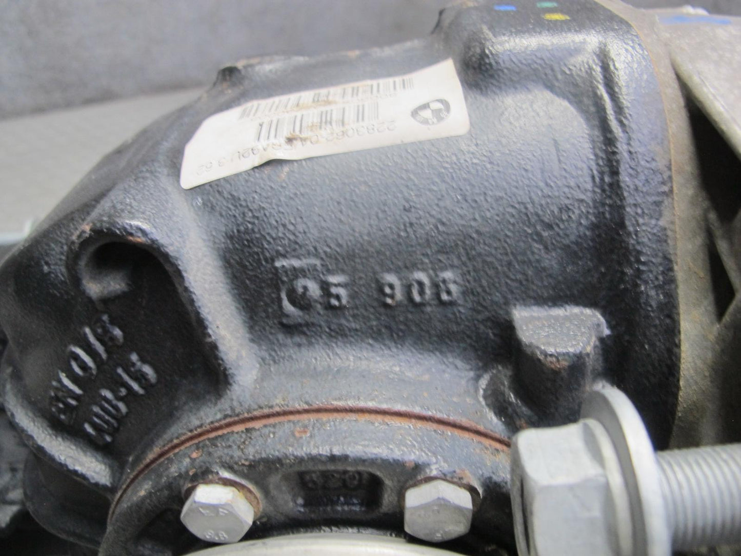 2006-2010 BMW E63 E64 M6 SMG Rear Differential Carrier LSD 3:62 Ratio 78K Miles