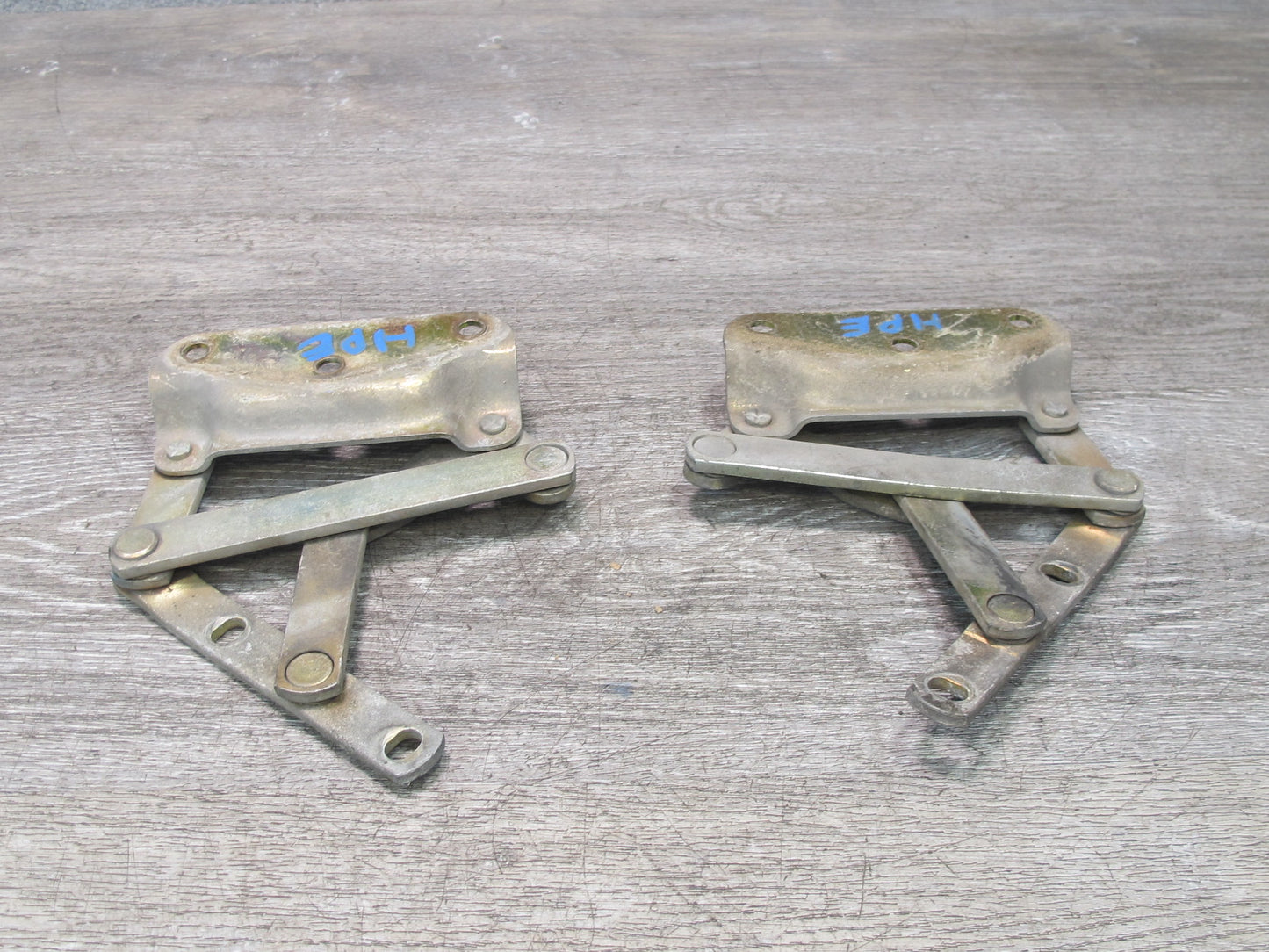 1984-1995 Porsche 928 S Front Left & Right Side Hood Bonnet Hinge Set