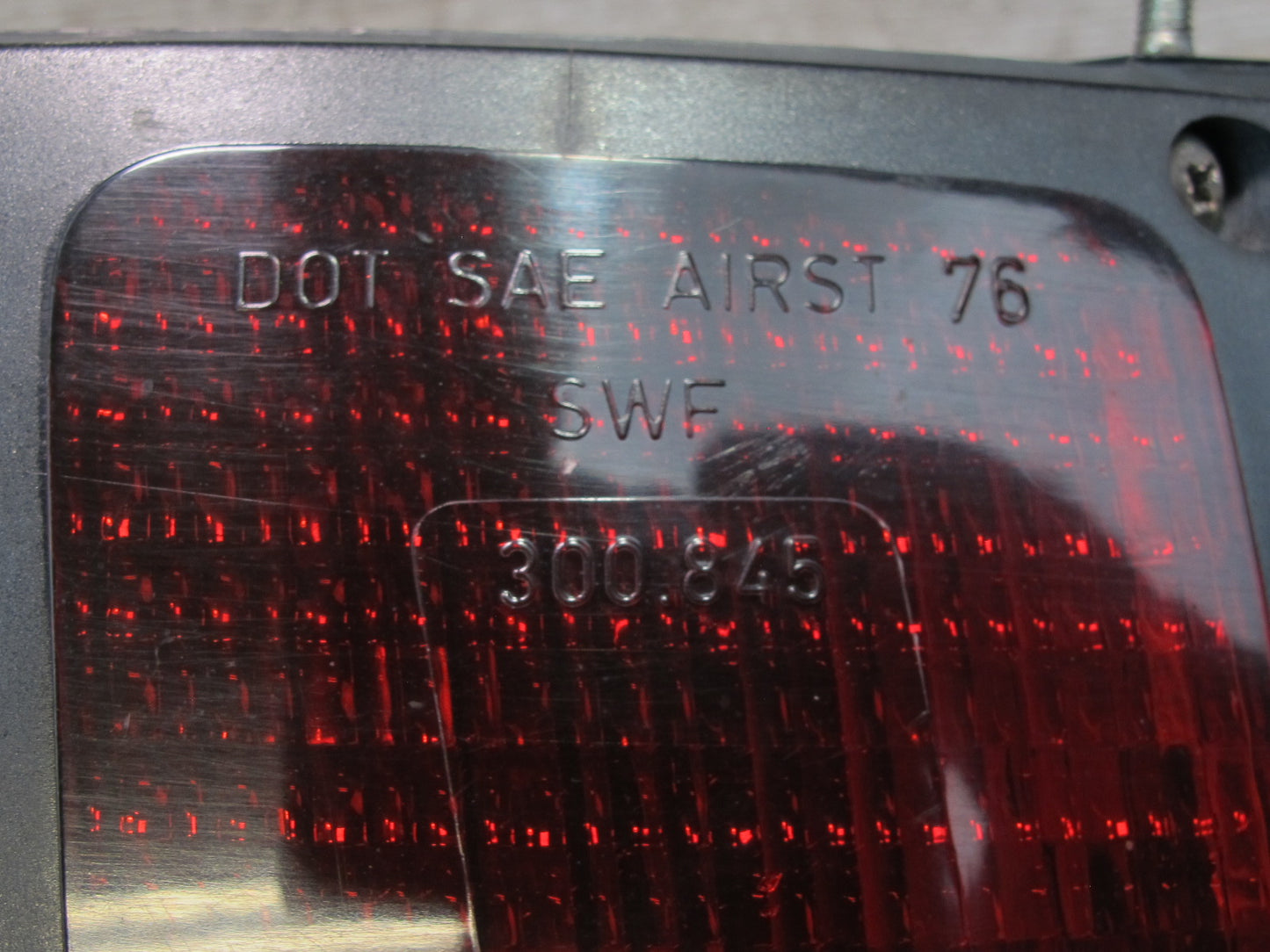 1978-1986 Porsche 928 S Rear Left Driver Side Tail Brake Light Lamp