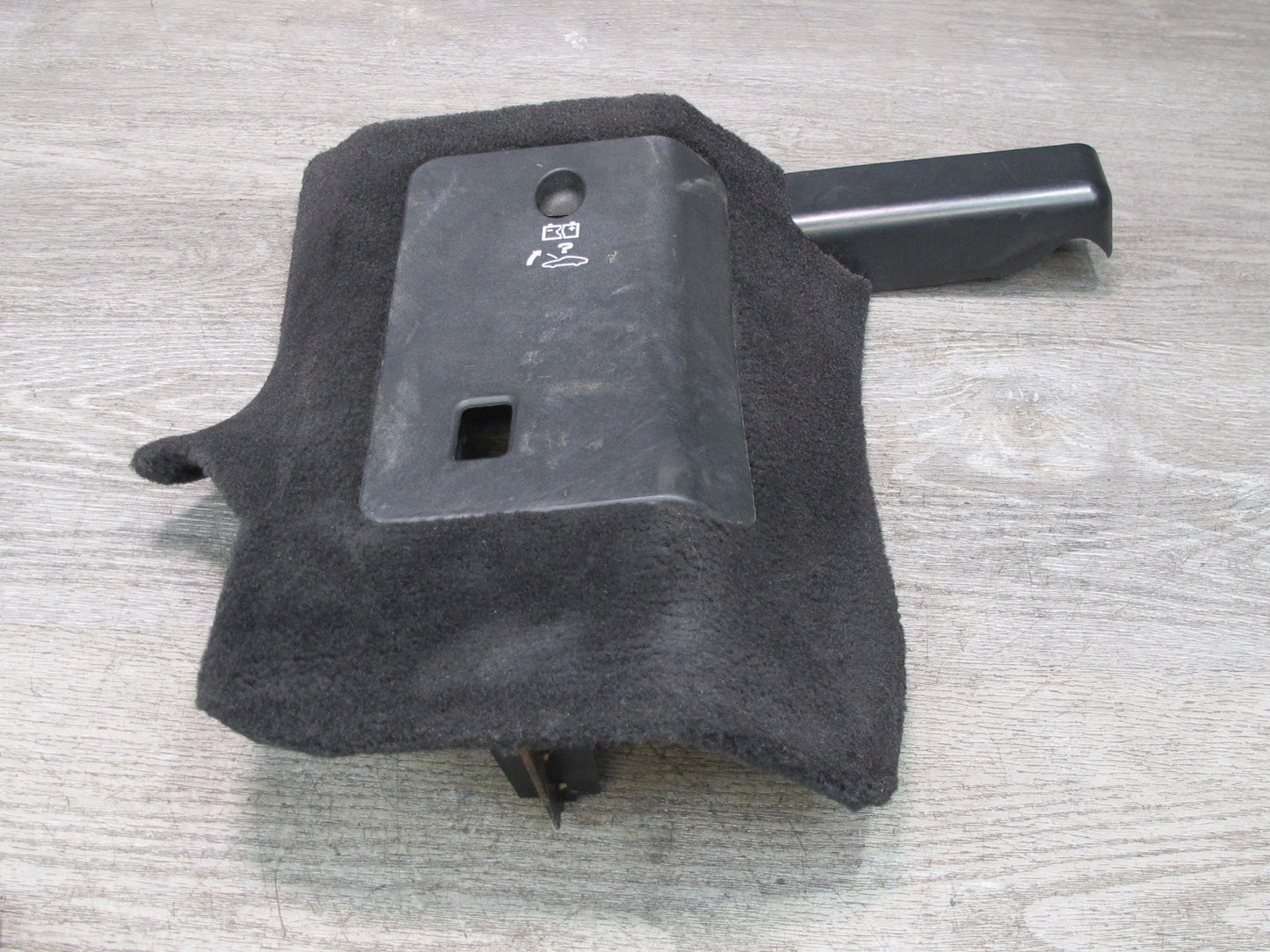 1999-2004 Porsche 911 Carrera 996 Fuse Box Access Kick Trim Carpet Cover Panel