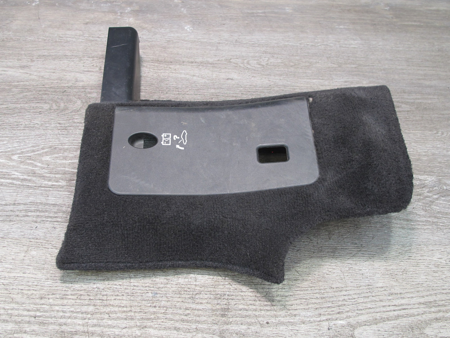 1999-2004 Porsche 911 Carrera 996 Fuse Box Access Kick Trim Carpet Cover Panel