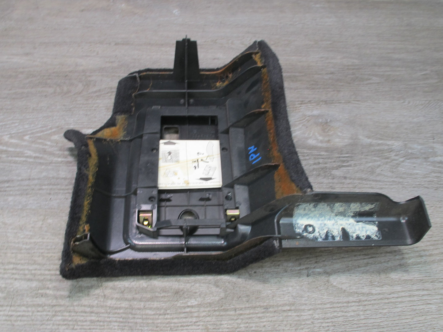 1999-2004 Porsche 911 Carrera 996 Fuse Box Access Kick Trim Carpet Cover Panel