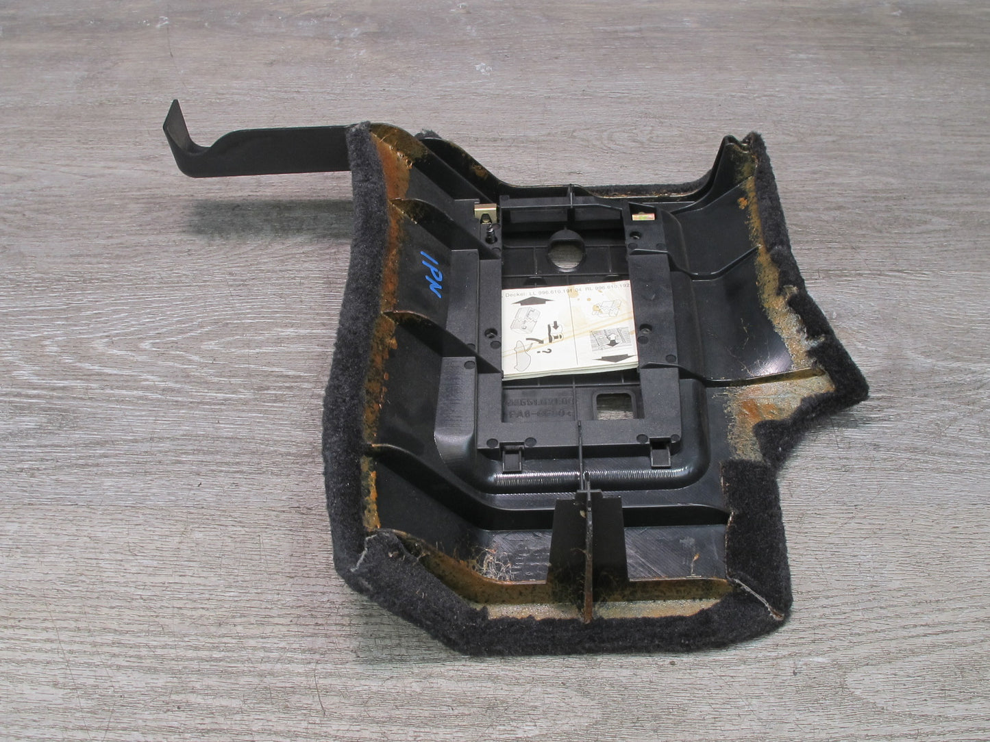 1999-2004 Porsche 911 Carrera 996 Fuse Box Access Kick Trim Carpet Cover Panel