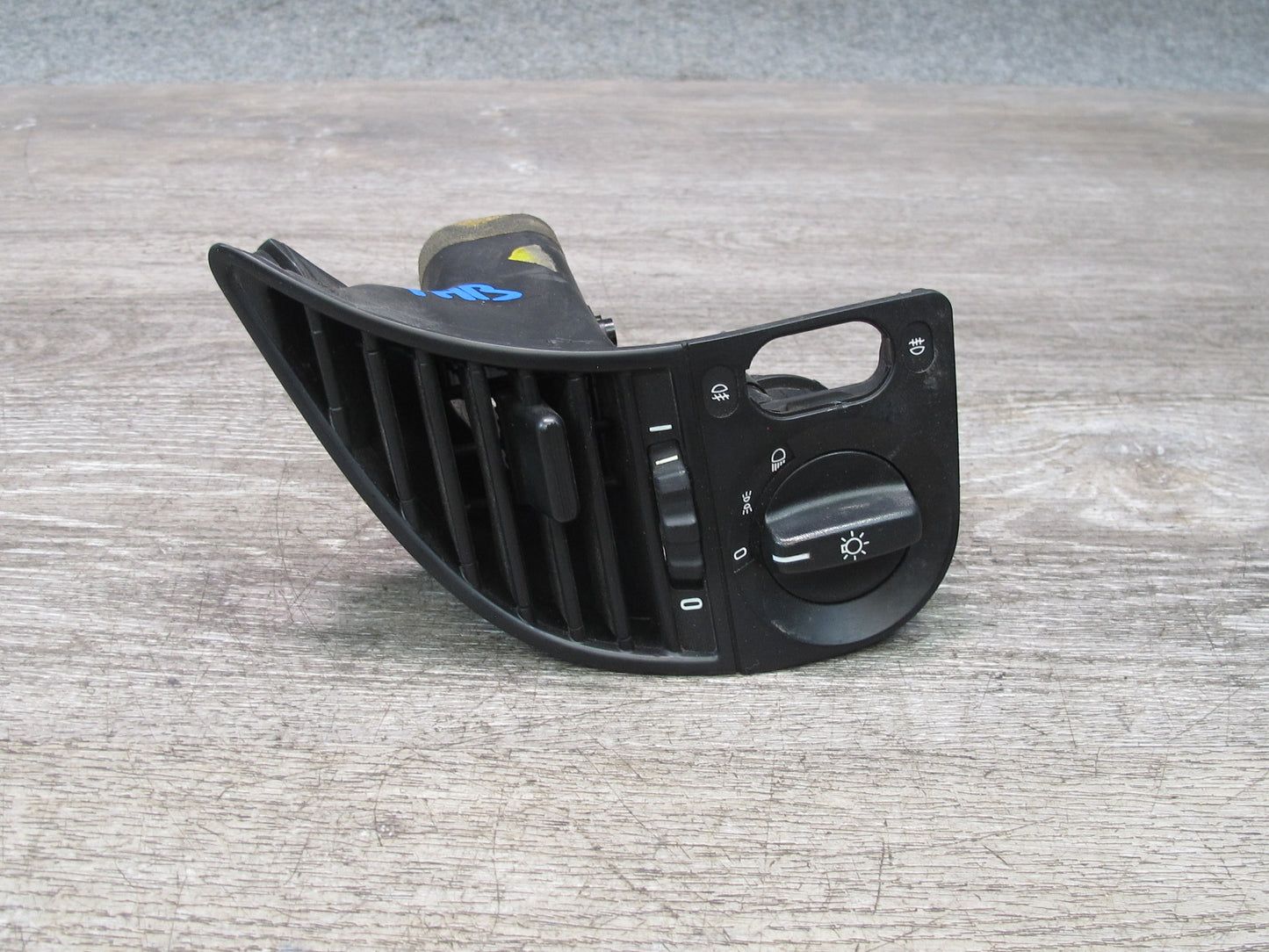 96-99 BMW E36 328ic Dash Front Left Center Right Air Vent Trim Panel Set OEM