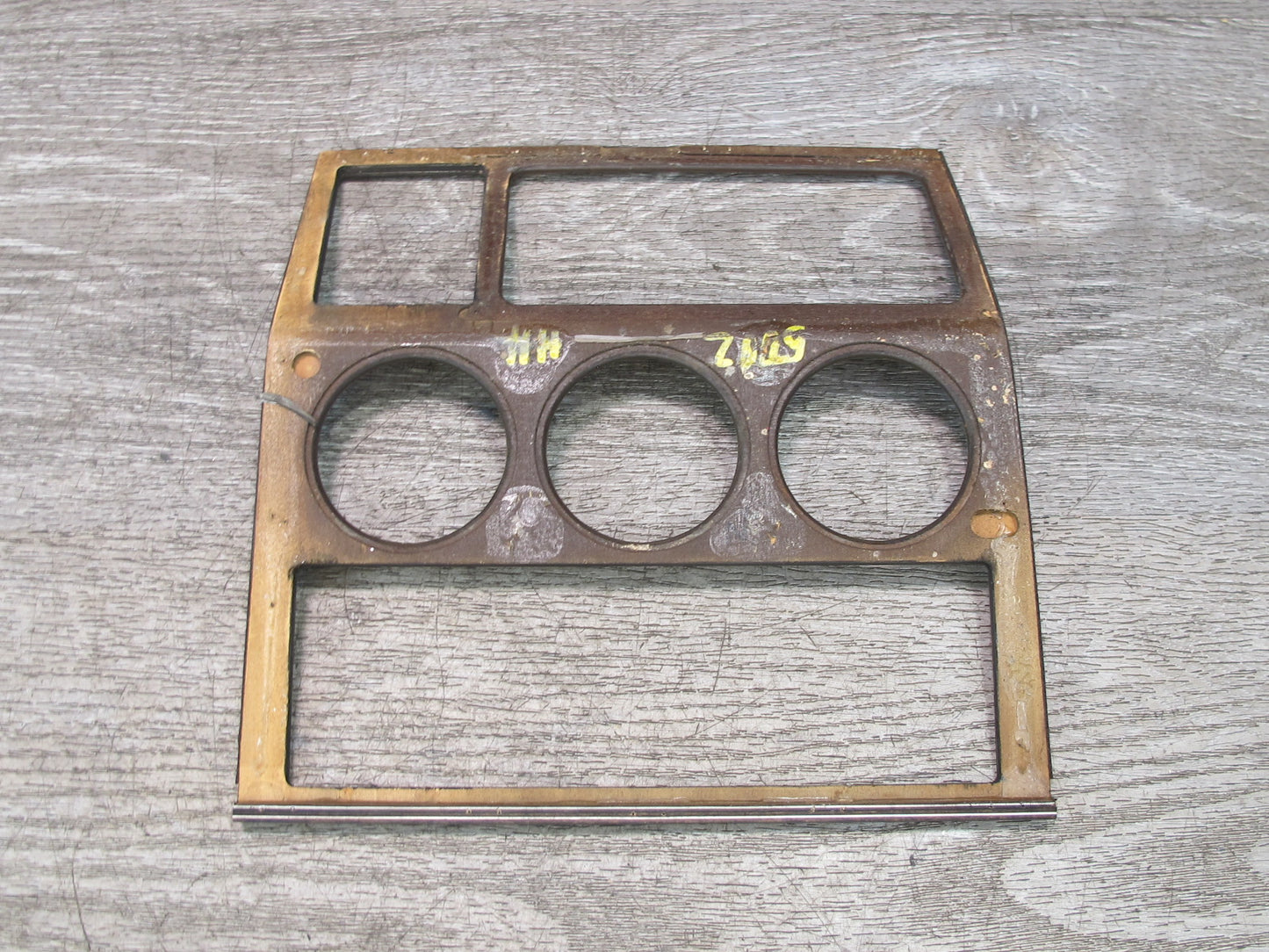 96-99 BMW E36/7 Z3 Roadster Console Shifter Trim Panel Bezel Cover Wood Set OEM