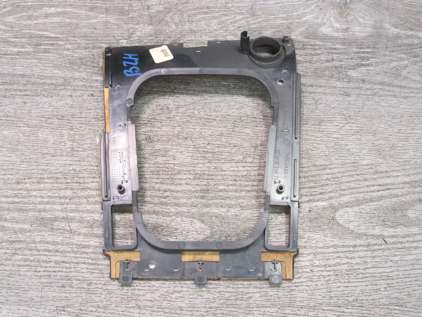 96-99 BMW E36/7 Z3 Roadster Console Shifter Trim Panel Bezel Cover Wood Set OEM
