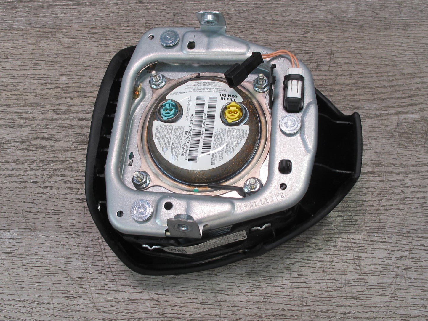 17-20 MASERATI LEVANTE M161 FRONT LEFT DRIVER SIDE STEERING WHEEL SRS AIRBAG OEM