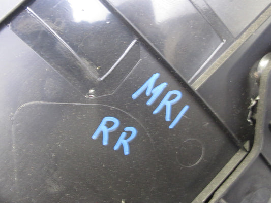 04-08 Mazda RX8 Set of 2 Rear Left & Right Door Quarter Panel Trim Black RED OEM