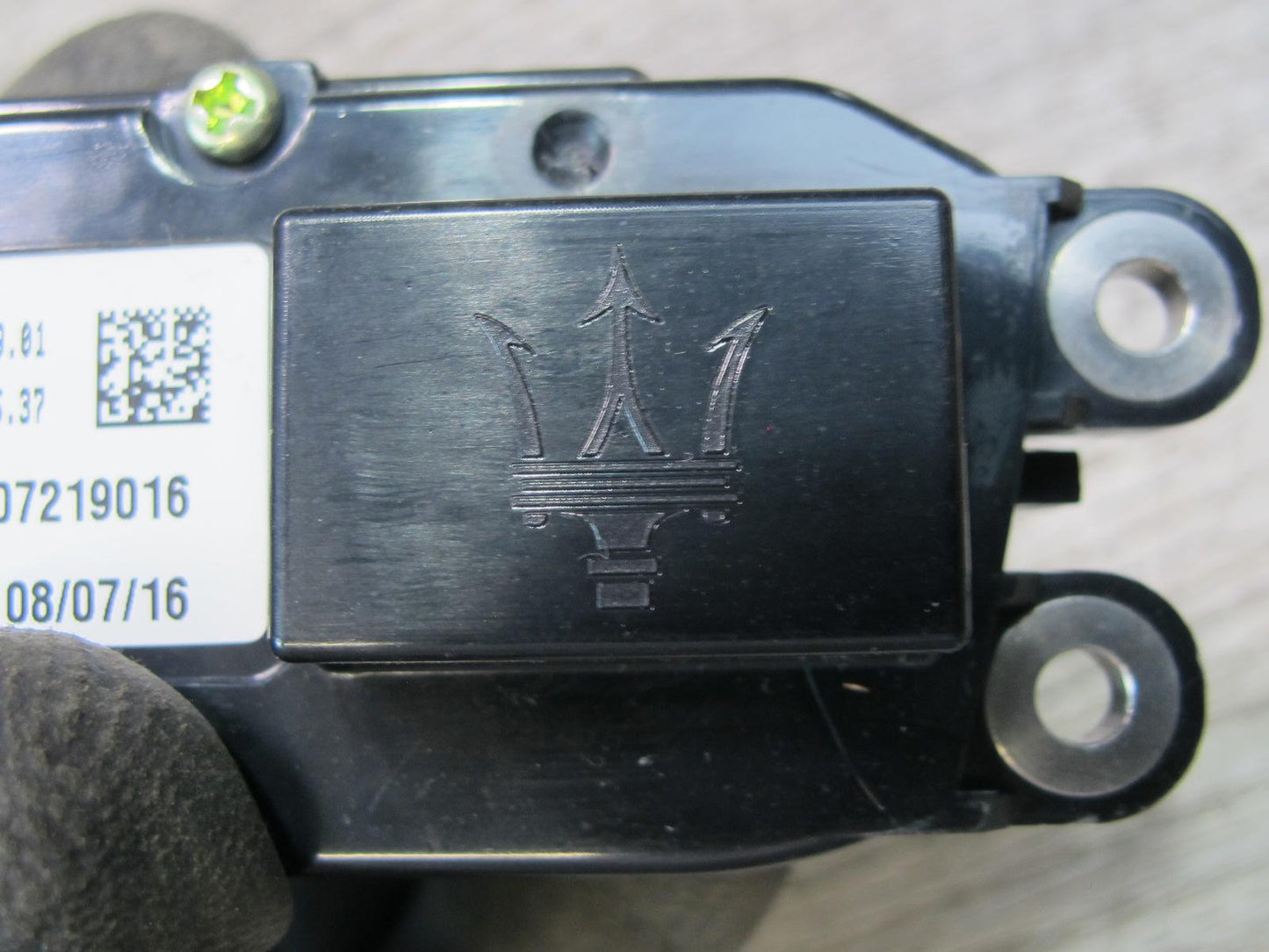 17-20 Maserati Levante M161 A/C Heater Air Vent Climate Control Switch Panel