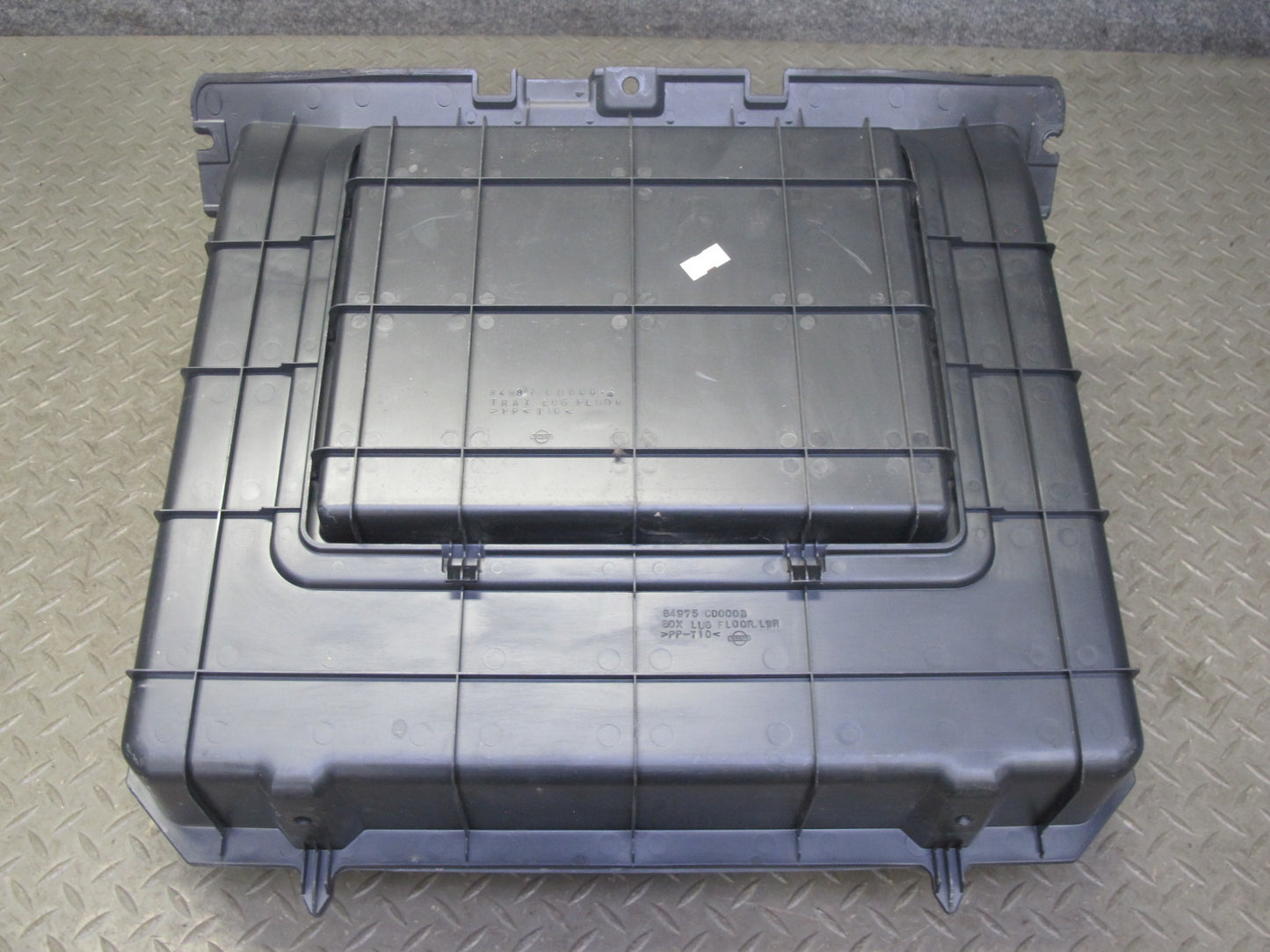 07-09 Nissan 350Z Z33 Convertible Rear Floor Center Storage Compartment OEM