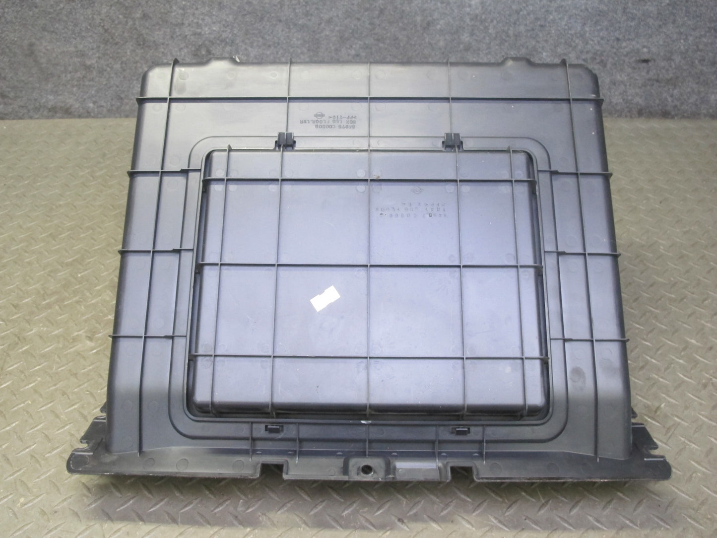 07-09 Nissan 350Z Z33 Convertible Rear Floor Center Storage Compartment OEM