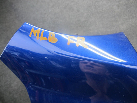 2017-2020 Maserati Levante M161 Front Right Side Fender Shell Cover Panel Blue