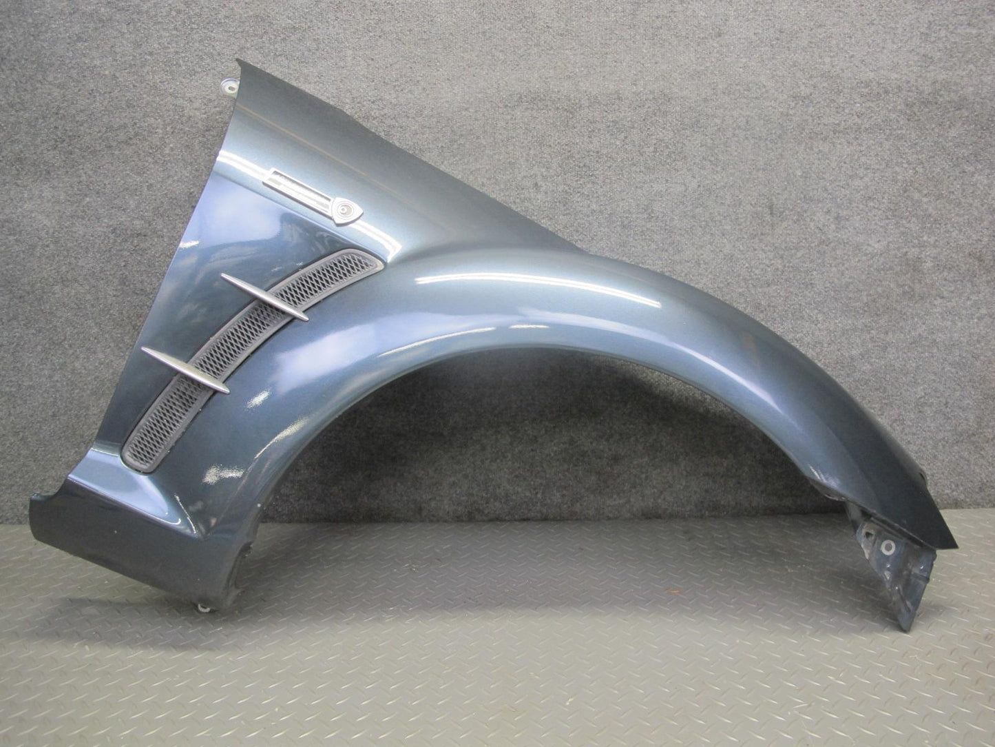 04-08 Mazda RX8 Front Right Passenger Side Fender Shell Panel Cover Gray OEM
