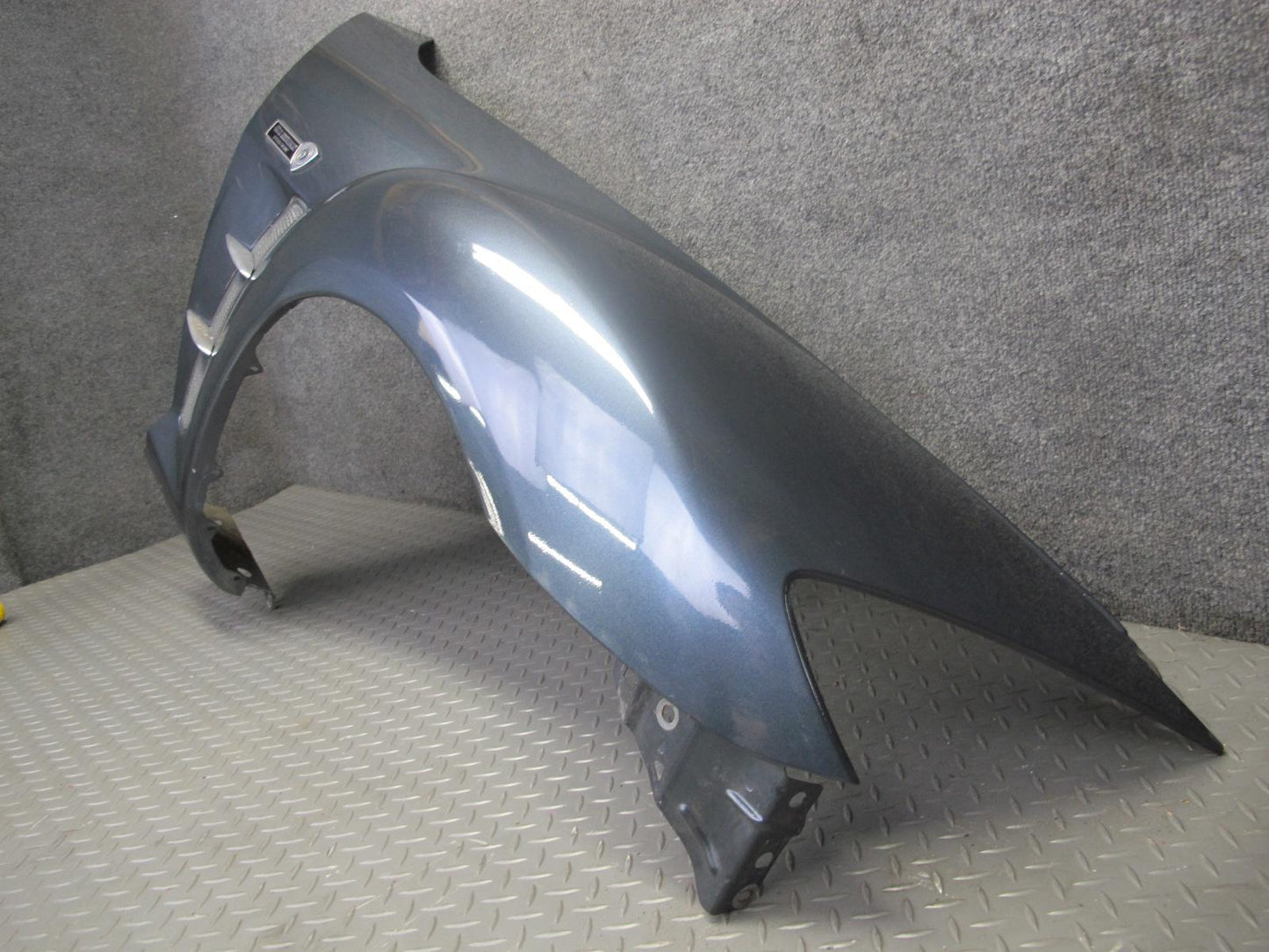 04-08 Mazda RX8 Front Right Passenger Side Fender Shell Panel Cover Gray OEM