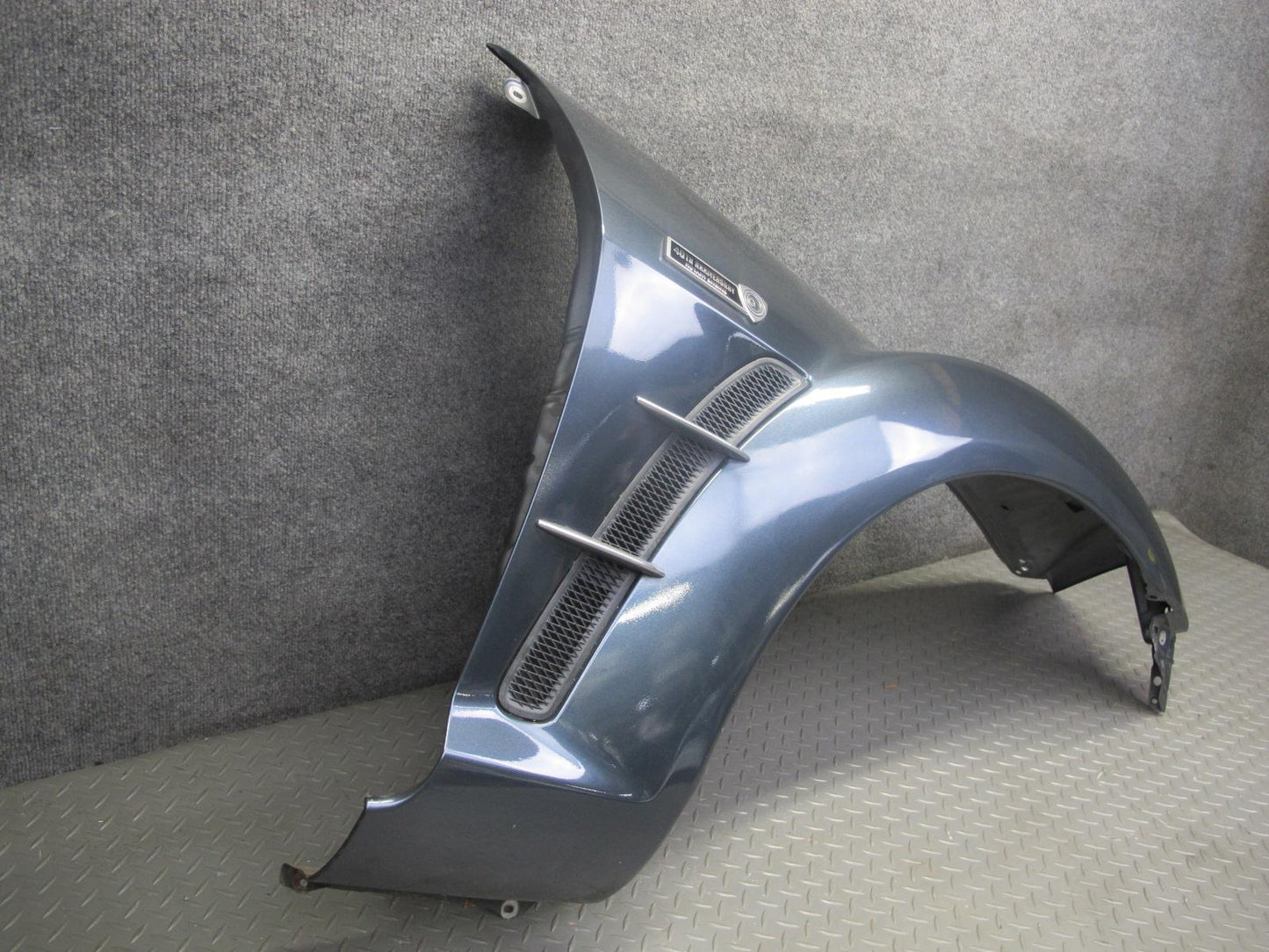 04-08 Mazda RX8 Front Right Passenger Side Fender Shell Panel Cover Gray OEM