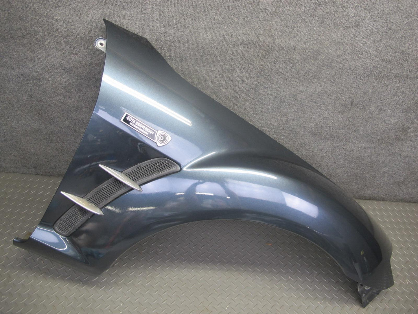 04-08 Mazda RX8 Front Right Passenger Side Fender Shell Panel Cover Gray OEM