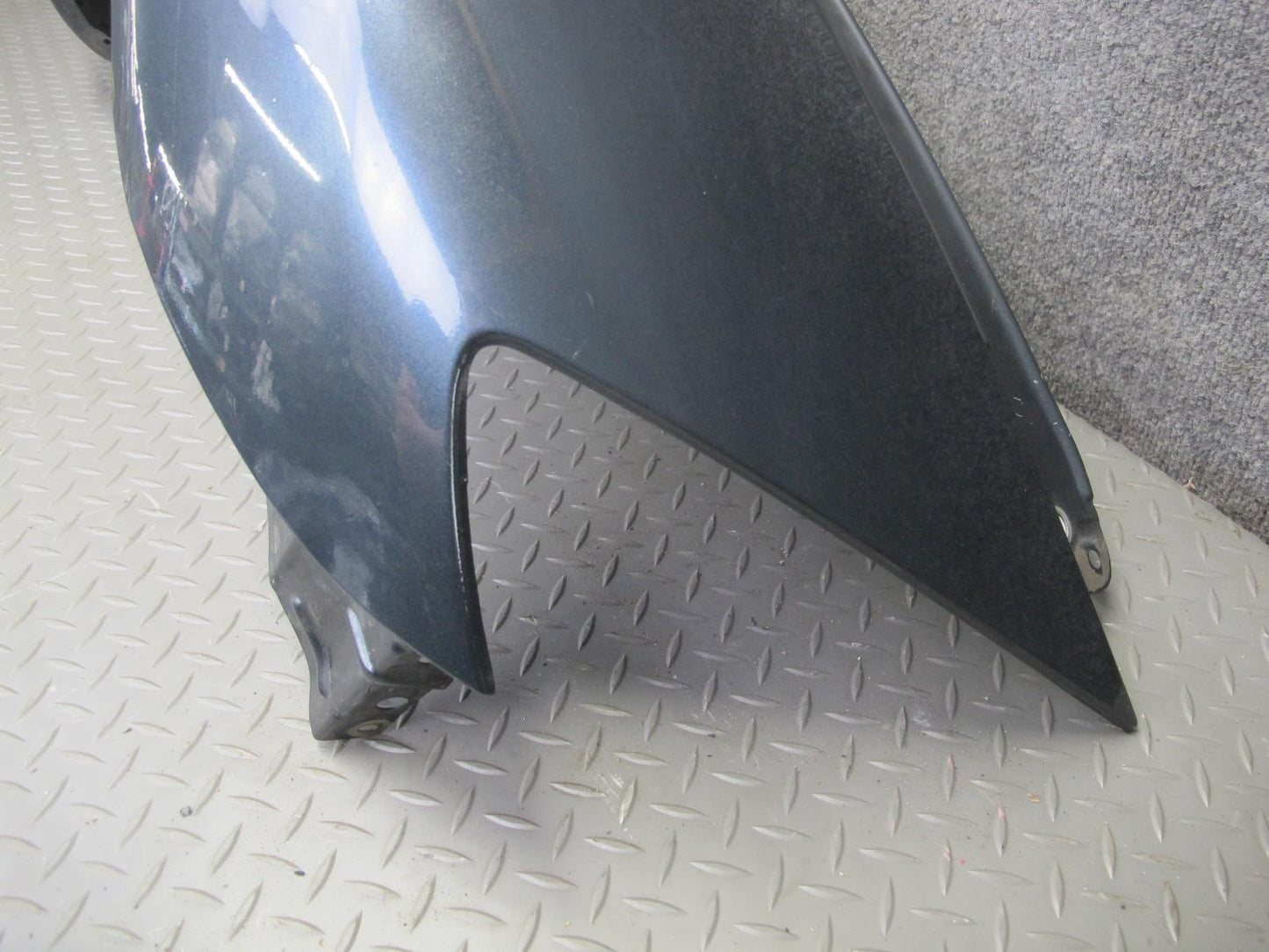 04-08 Mazda RX8 Front Right Passenger Side Fender Shell Panel Cover Gray OEM