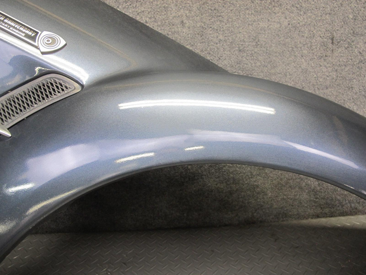 04-08 Mazda RX8 Front Right Passenger Side Fender Shell Panel Cover Gray OEM
