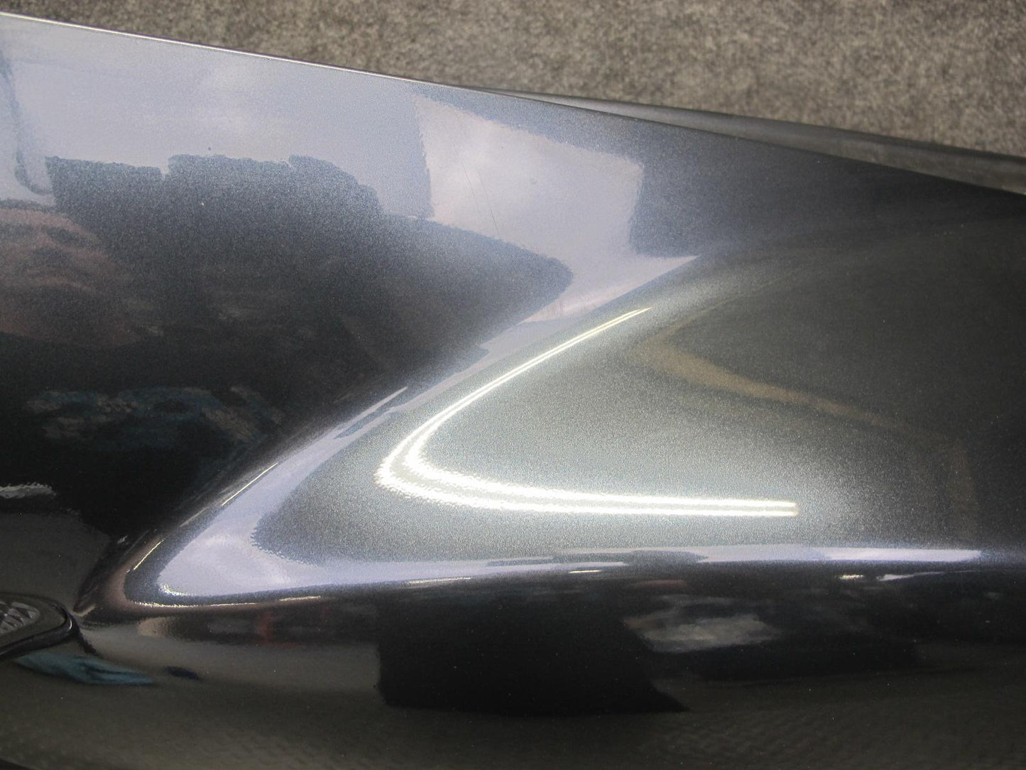 04-08 Mazda RX8 Front Right Passenger Side Fender Shell Panel Cover Gray OEM