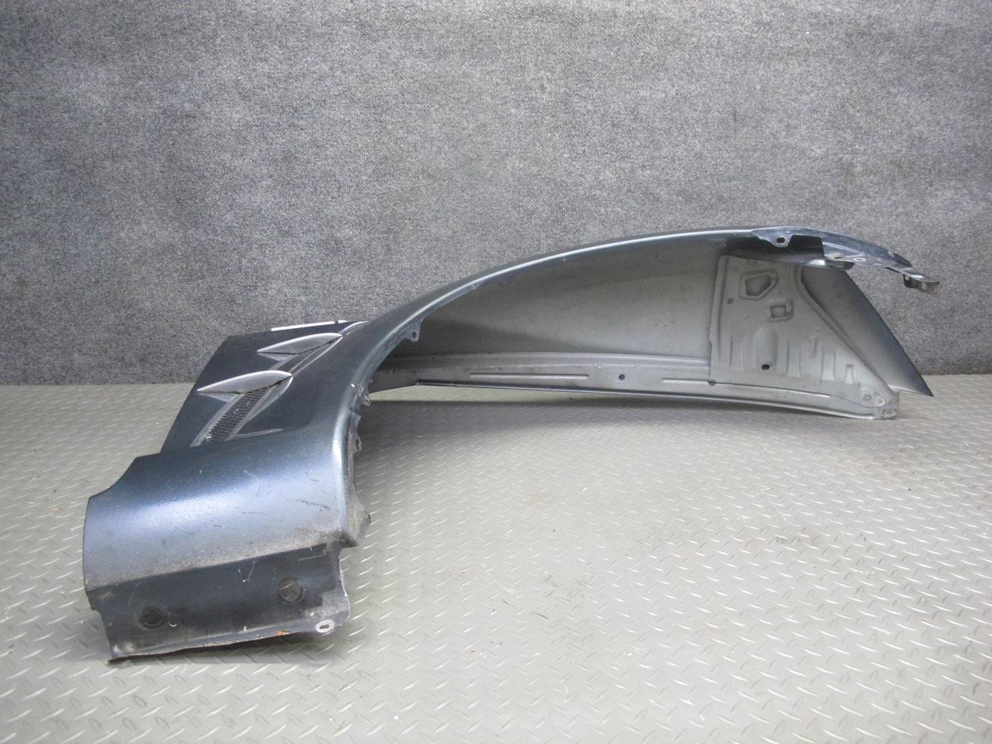 04-08 Mazda RX8 Front Right Passenger Side Fender Shell Panel Cover Gray OEM