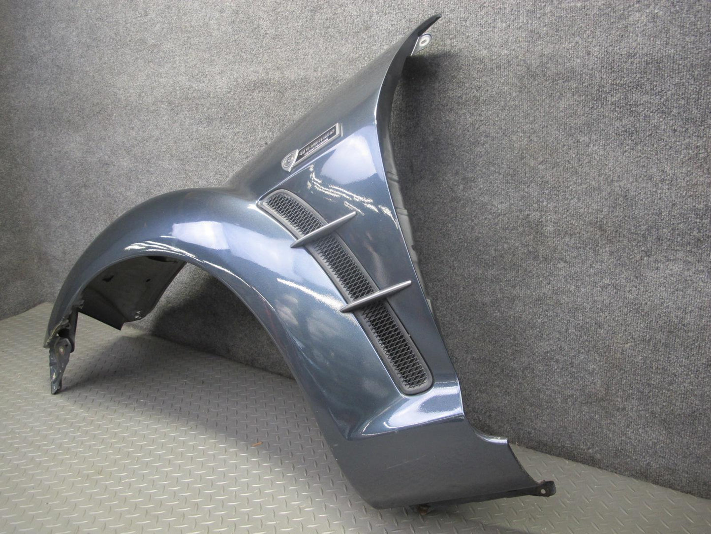04-08 Mazda RX8 Front Left Driver Side Fender Shell Panel Cover Gray Mica OEM