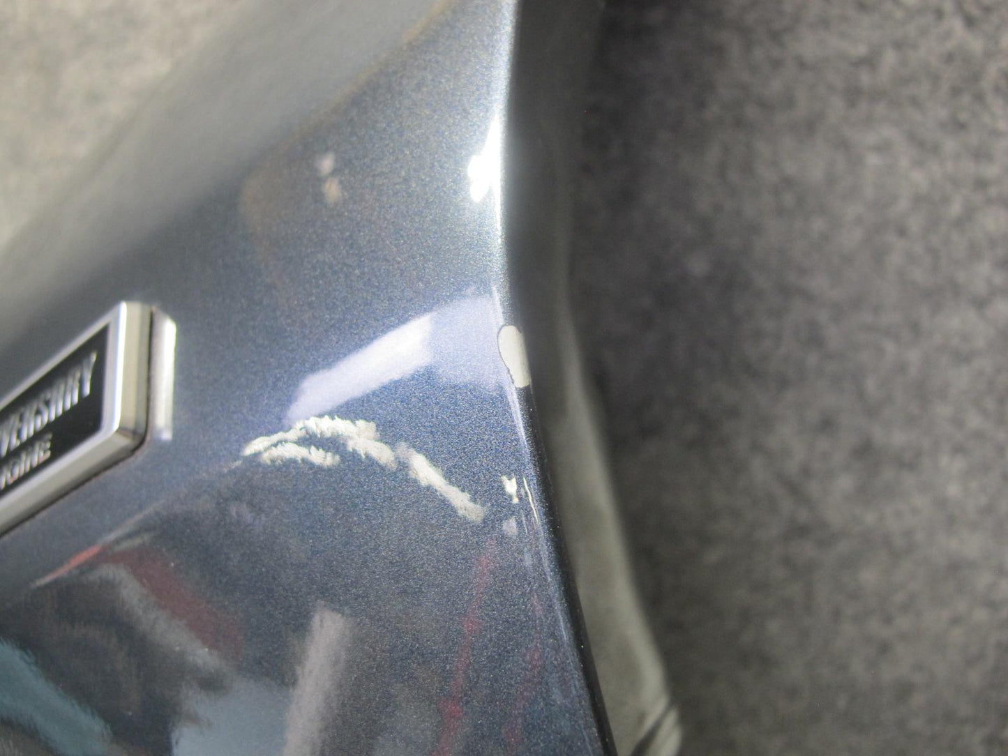 04-08 Mazda RX8 Front Left Driver Side Fender Shell Panel Cover Gray Mica OEM
