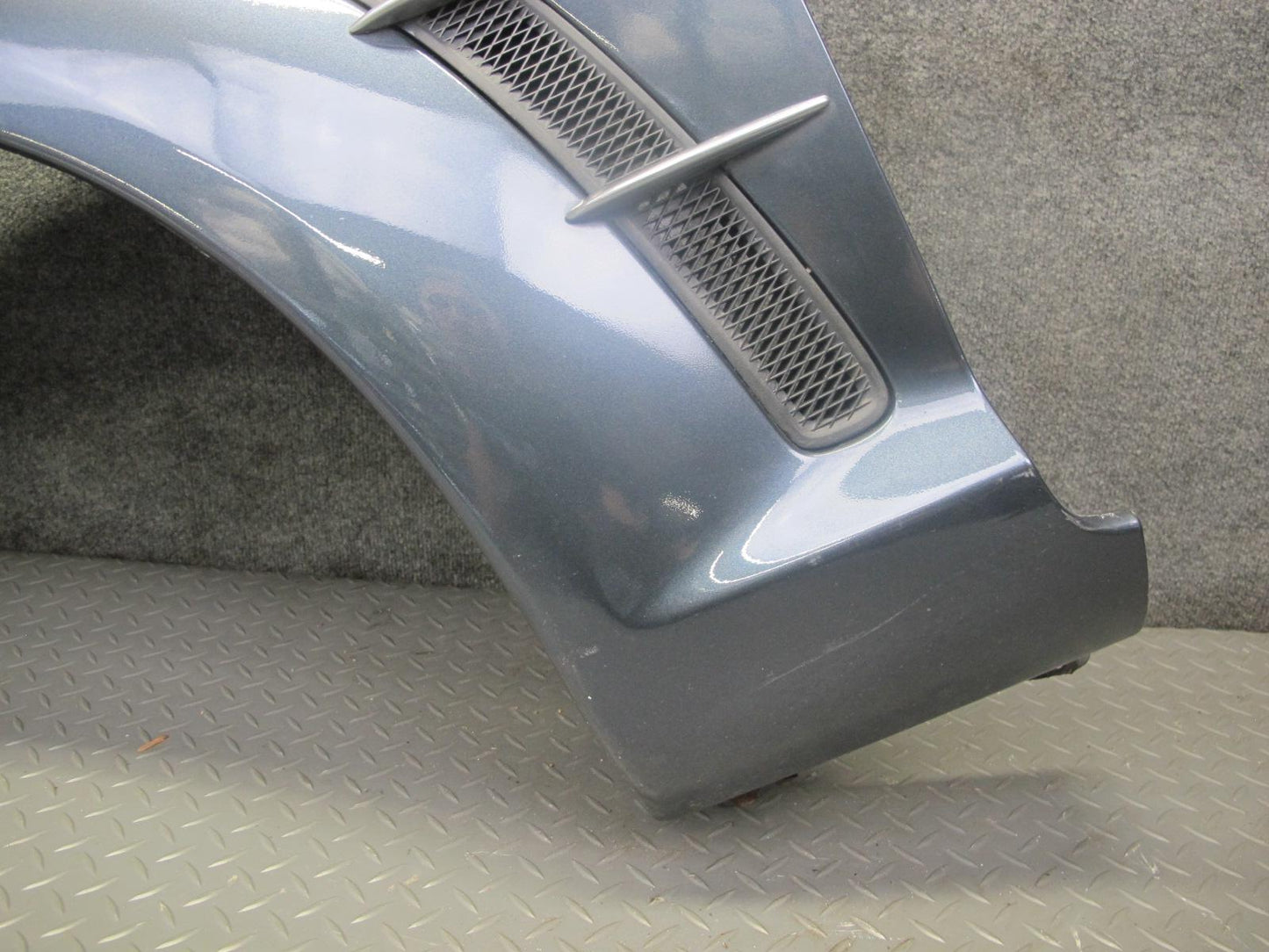 04-08 Mazda RX8 Front Left Driver Side Fender Shell Panel Cover Gray Mica OEM